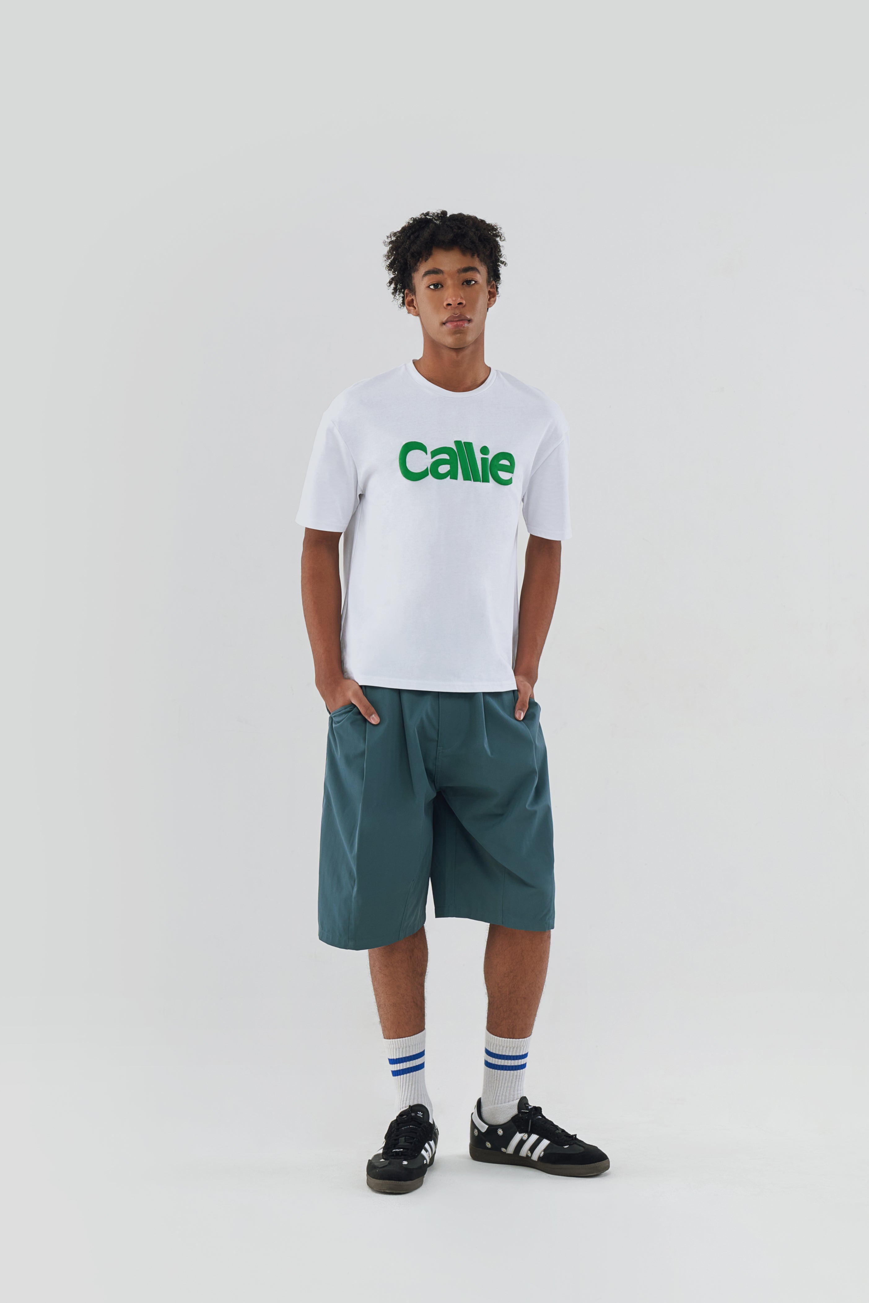 CALLIE BUBBLE T-SHIRT WHITE