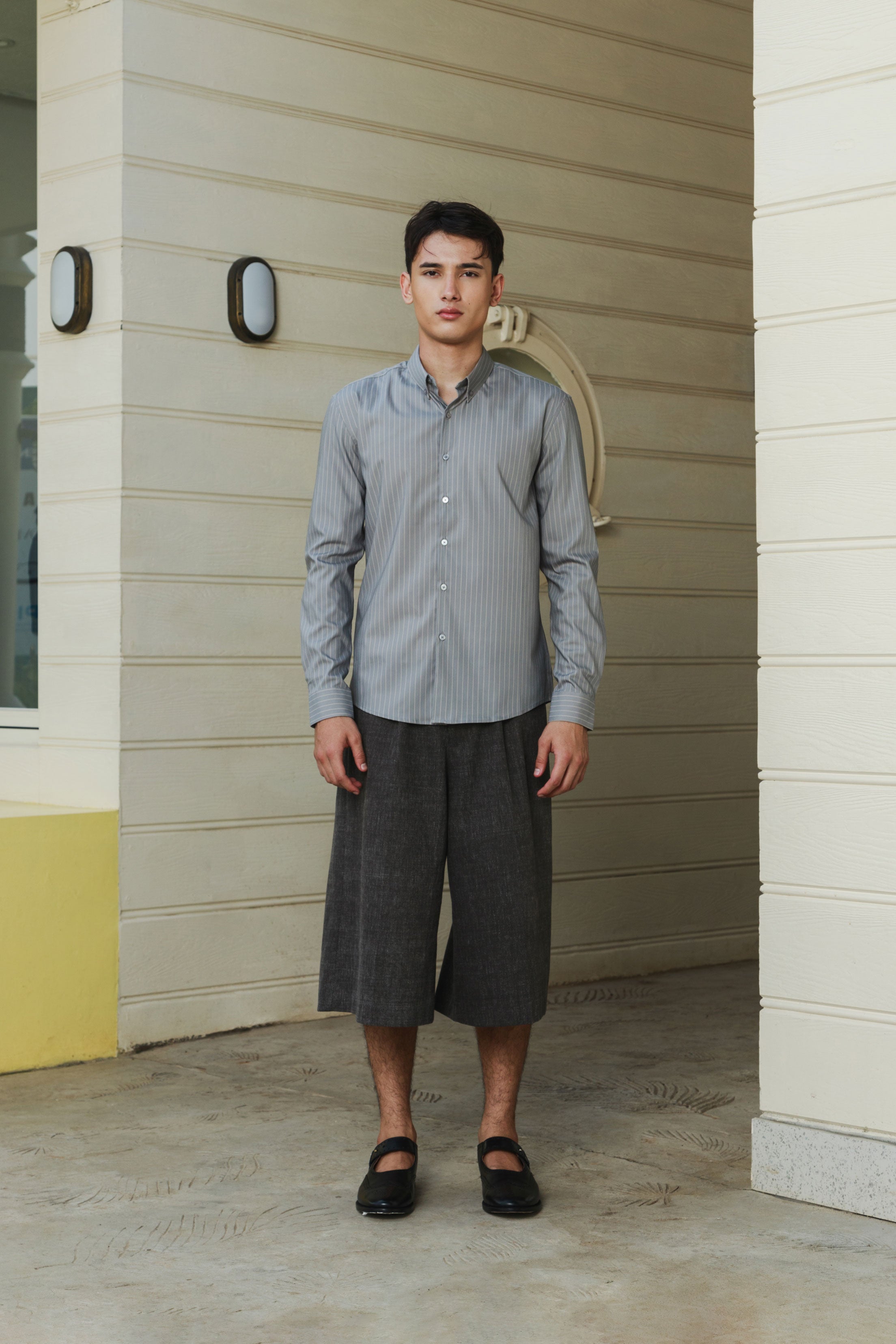 LUGO SHIRT GREY