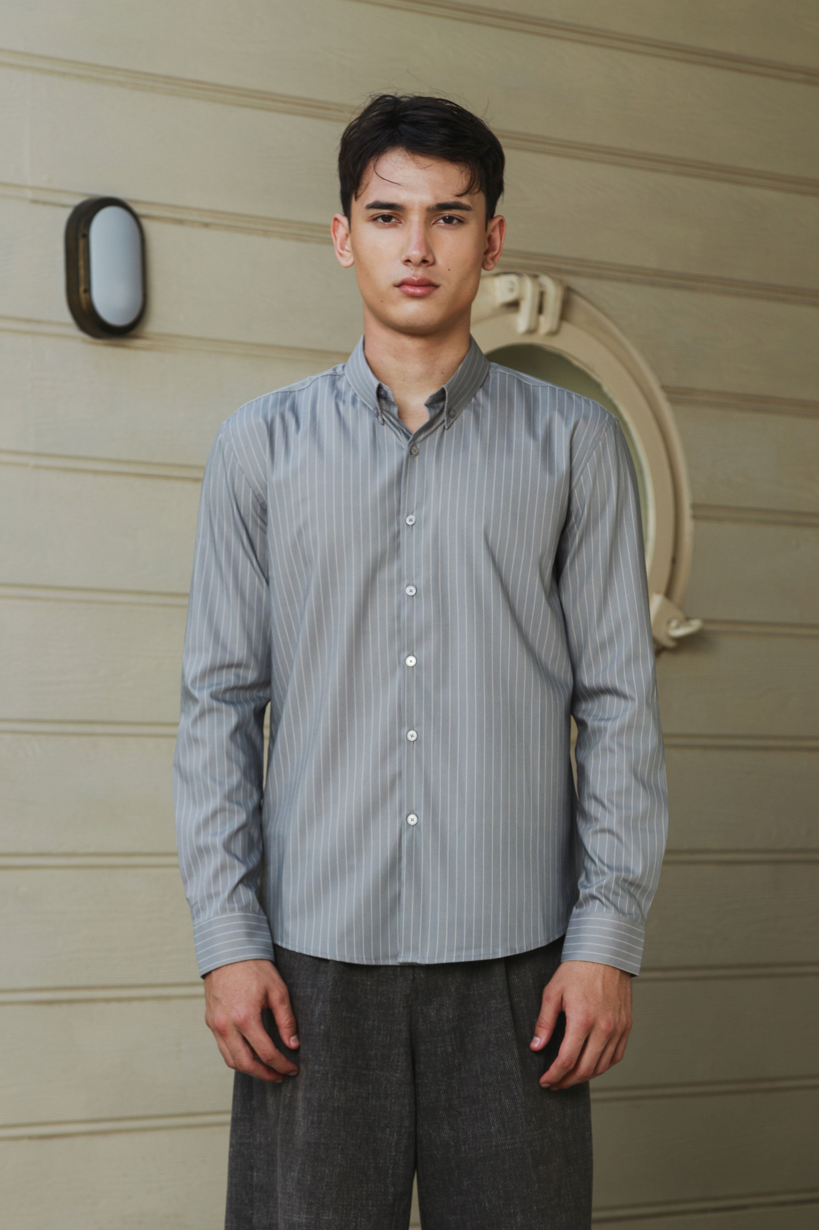 LUGO SHIRT GREY