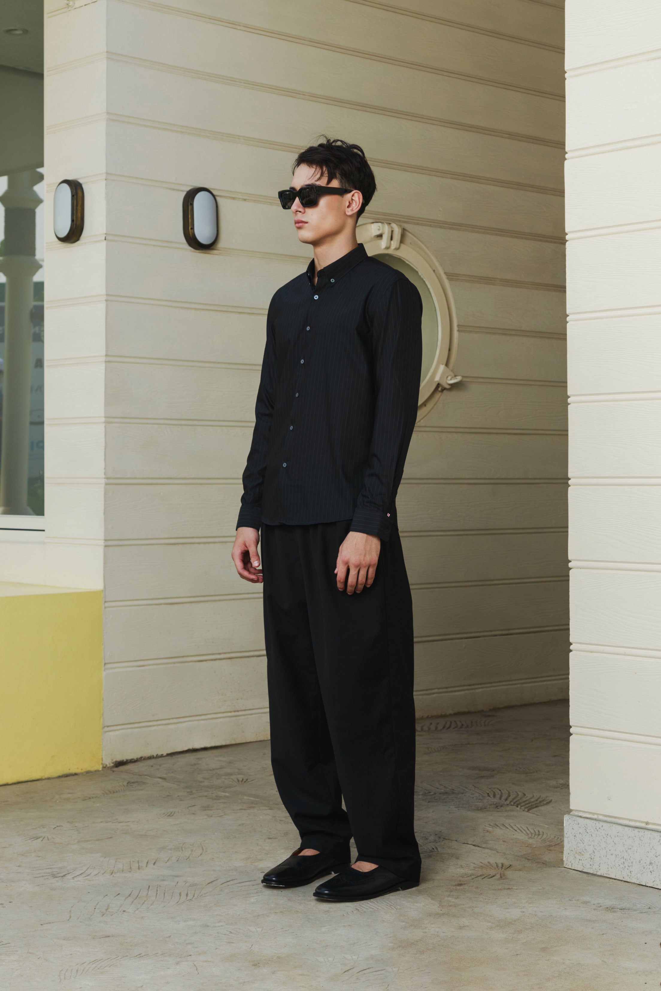 LUGO SHIRT BLACK