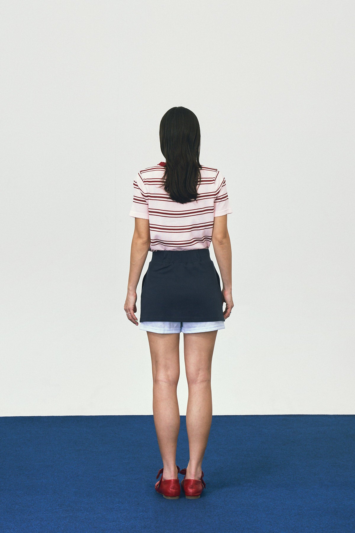 DEUCE SKORT NAVY - CALLIE X CISSYLIA (BACK IN STOCK)