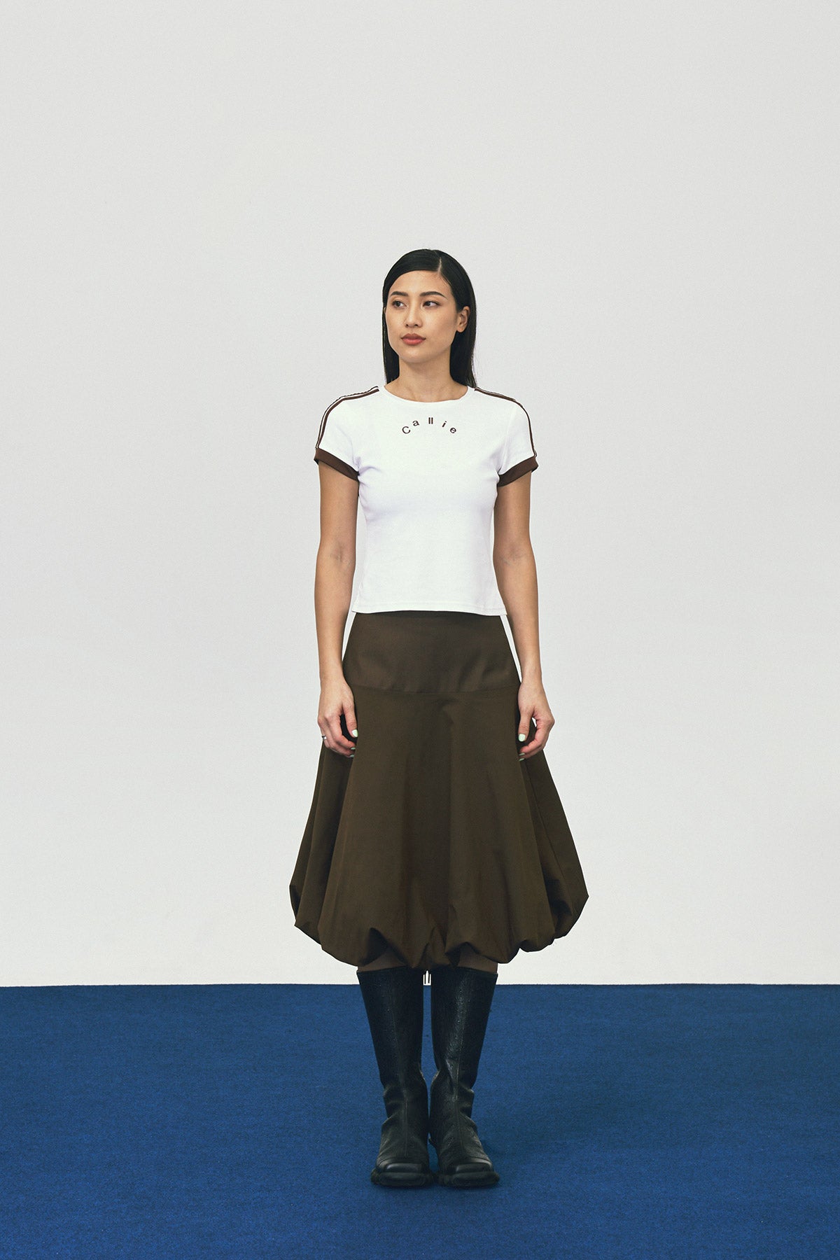 IDYLLIC SKIRT BROWN - CALLIE X CISSYLIA (BACK IN STOCK)