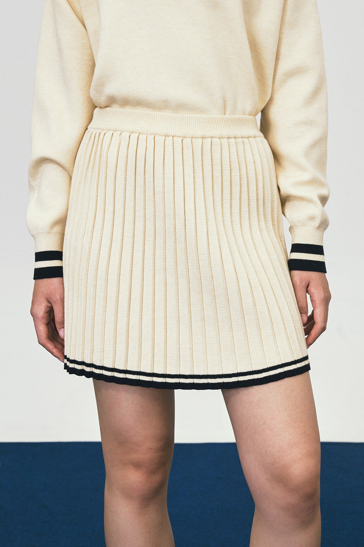 LEAGUE SKIRT CREAM - CALLIE X CISSYLIA