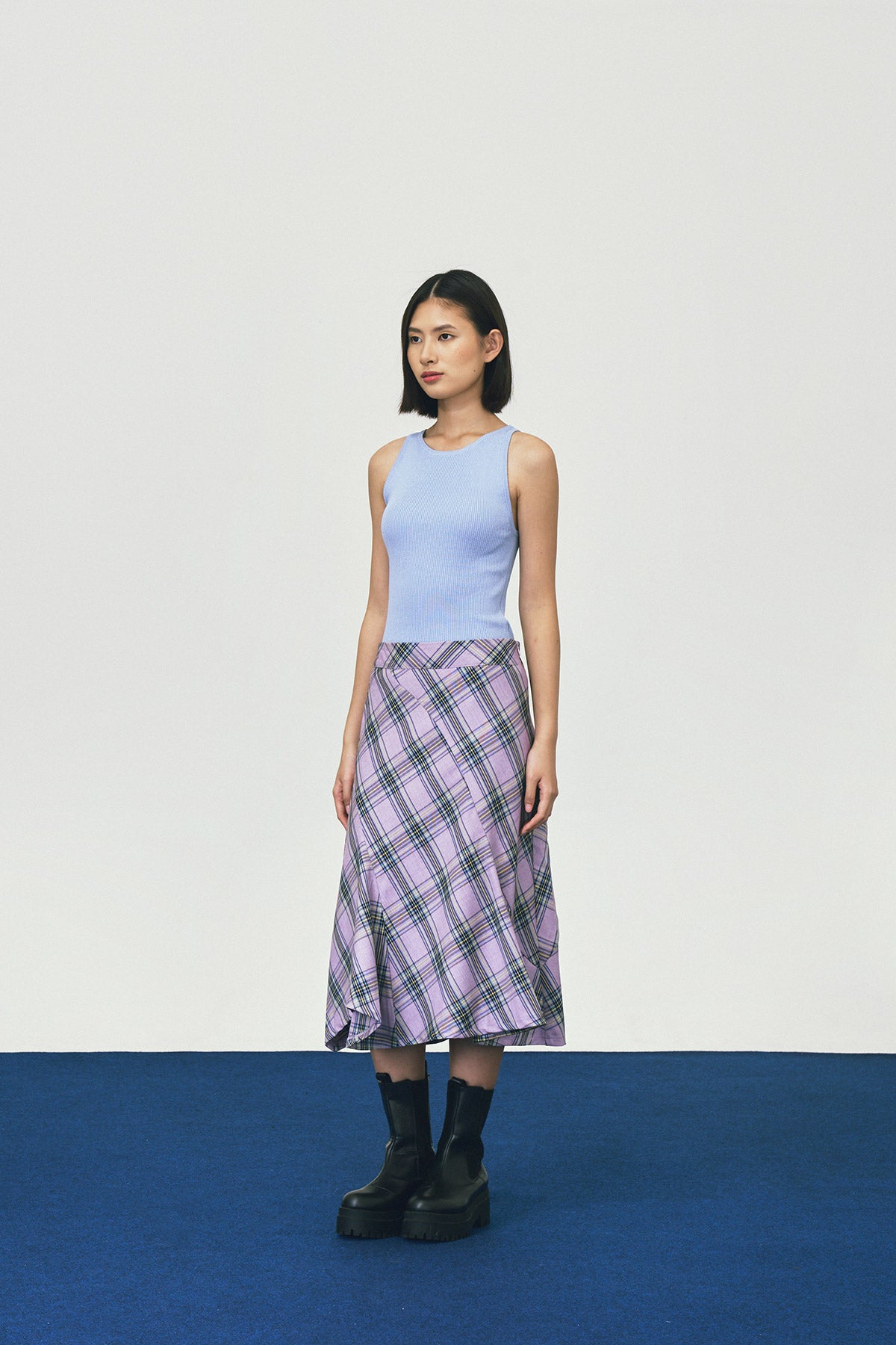 ERRANDS SKIRT PURPLE - CALLIE X CISSYLIA