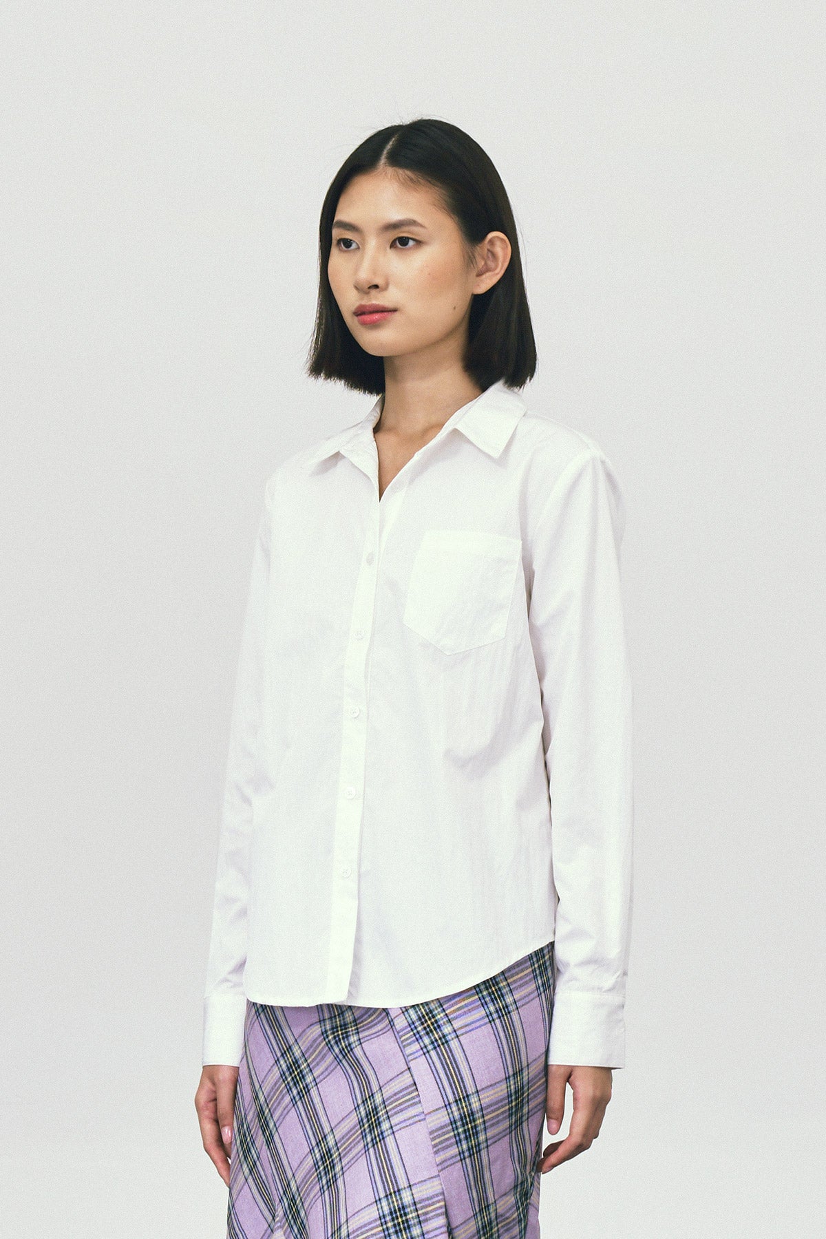 OVERTIME SHIRT WHITE - CALLIE X CISSYLIA