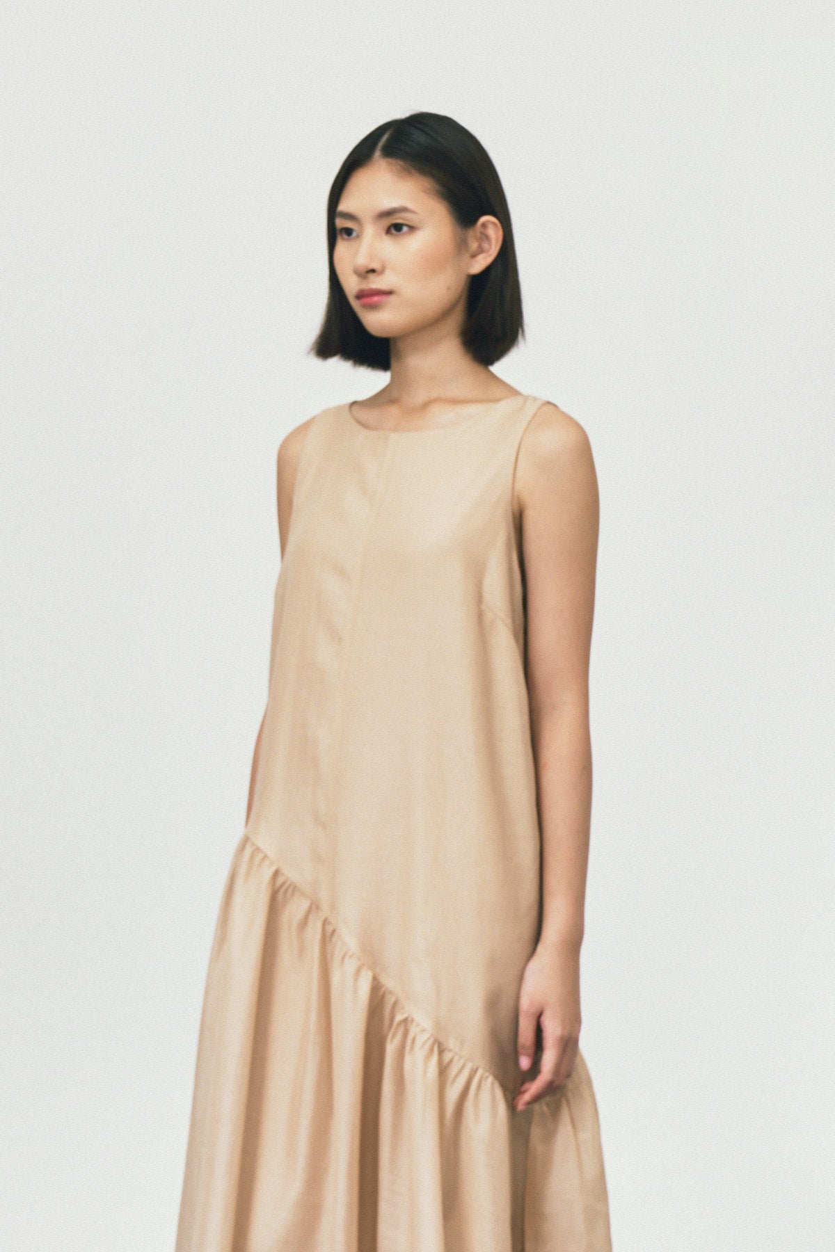 CHATEAU DRESS BEIGE - CALLIE X CISSYLIA