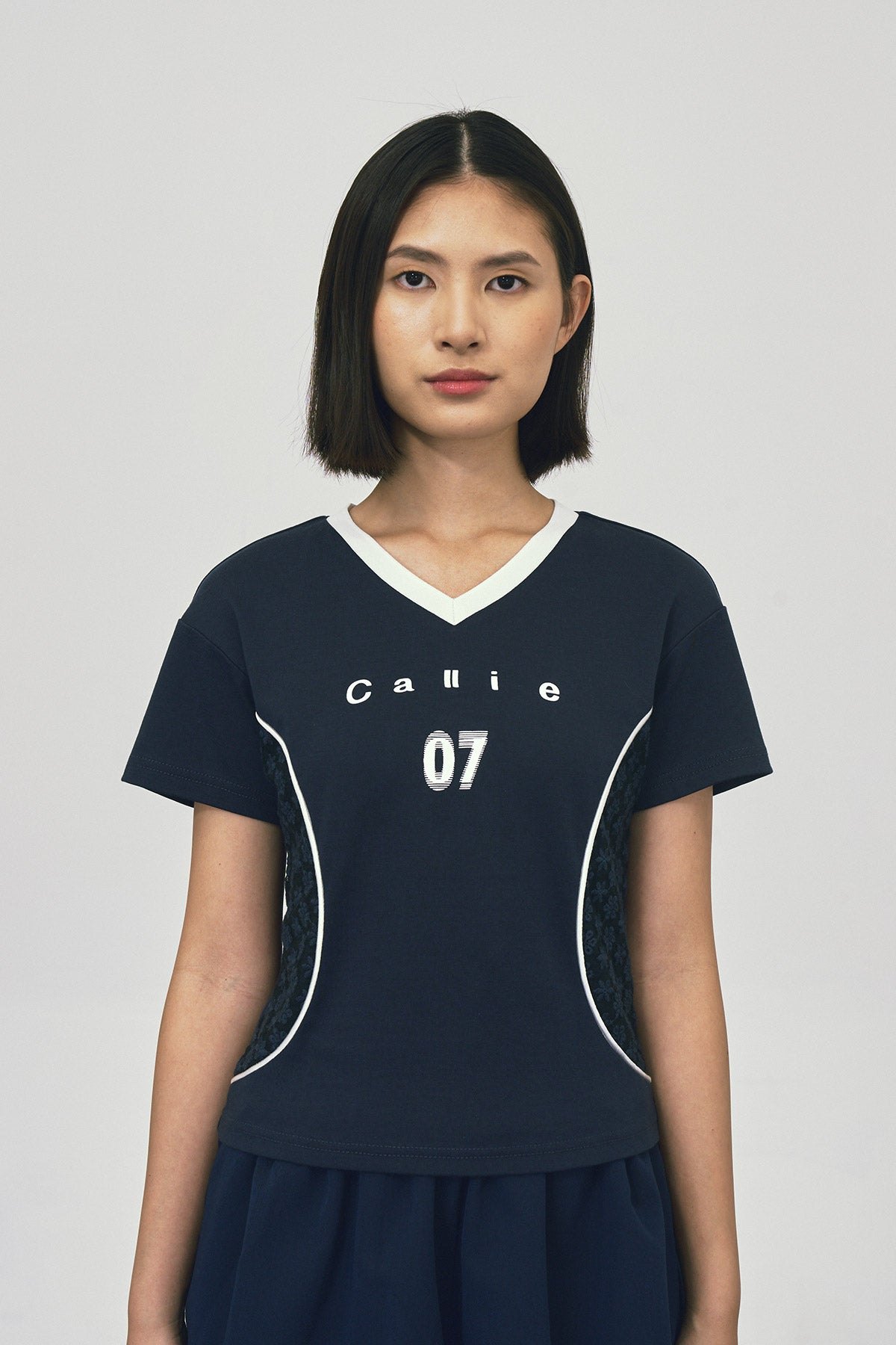 MATCHDAY TOP NAVY - CALLIE X CISSYLIA