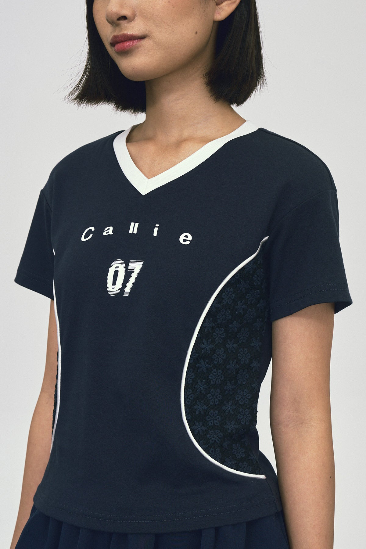 MATCHDAY TOP NAVY - CALLIE X CISSYLIA