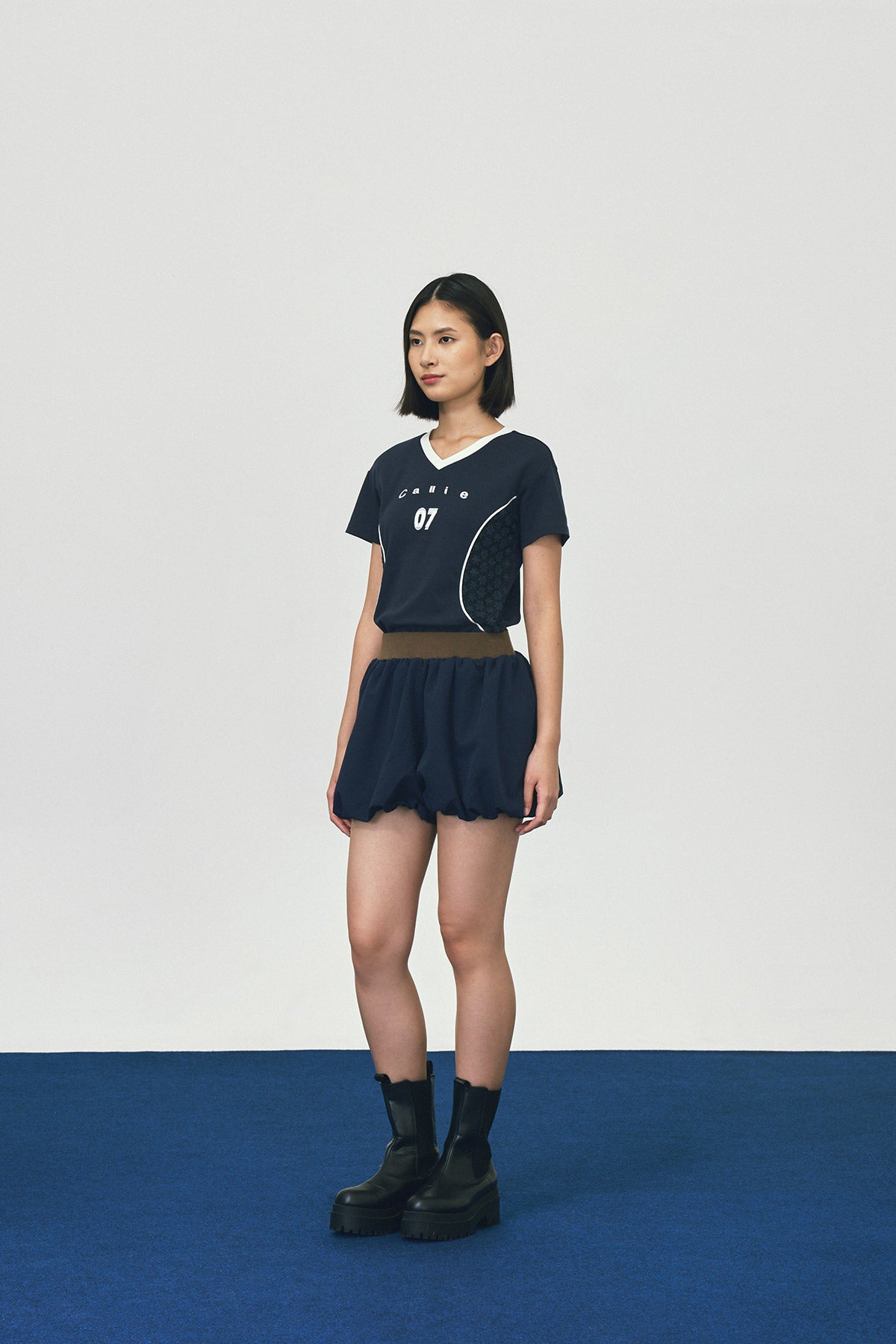 RACQUET SHORT NAVY - CALLIE X CISSYLIA (BACK IN STOCK)