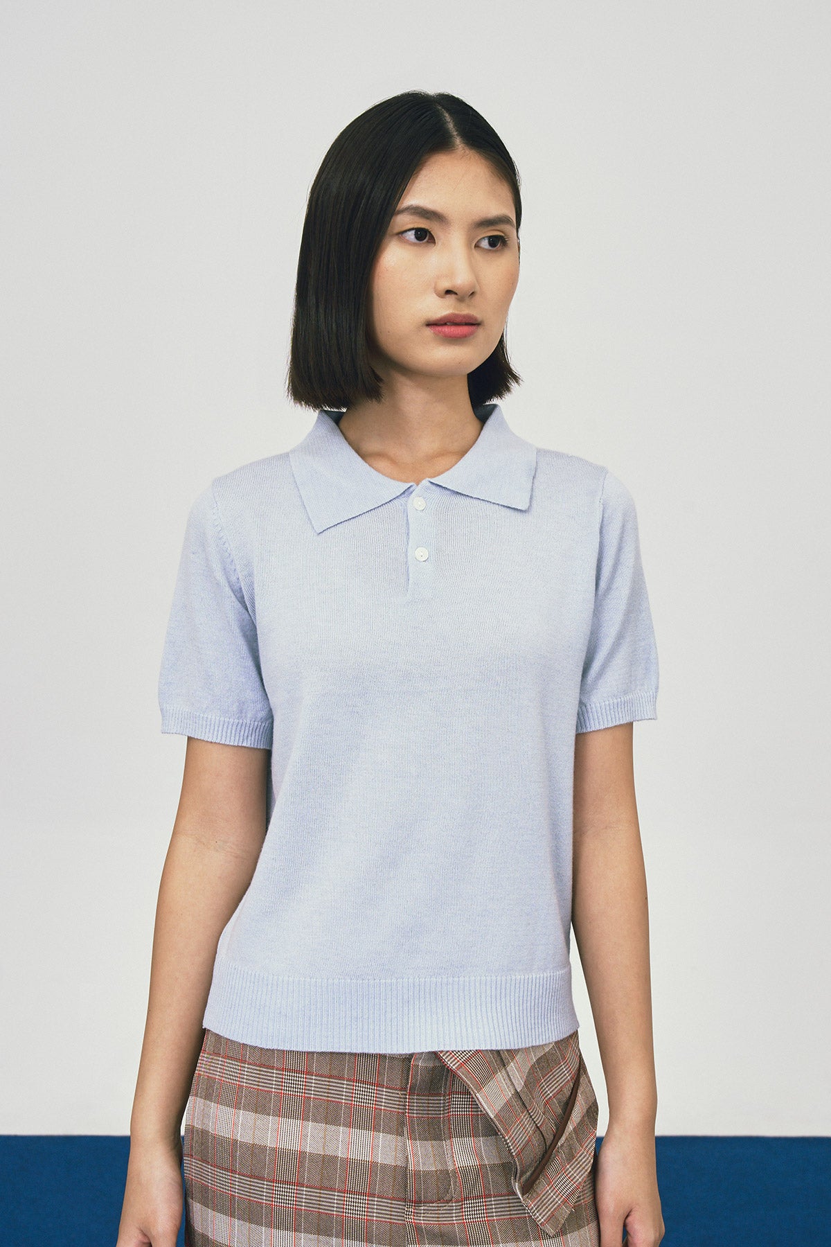 RELIEF TOP BLUE - CALLIE X CISSYLIA