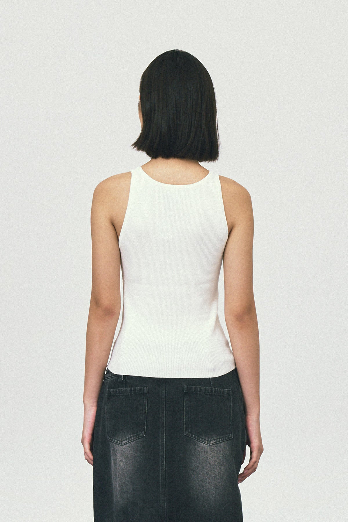 SNOOZE TANK WHITE - CALLIE X CISSYLIA