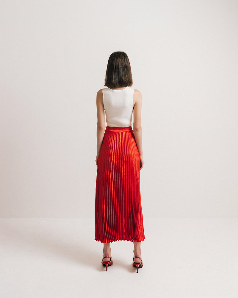 Alya Skirt Red