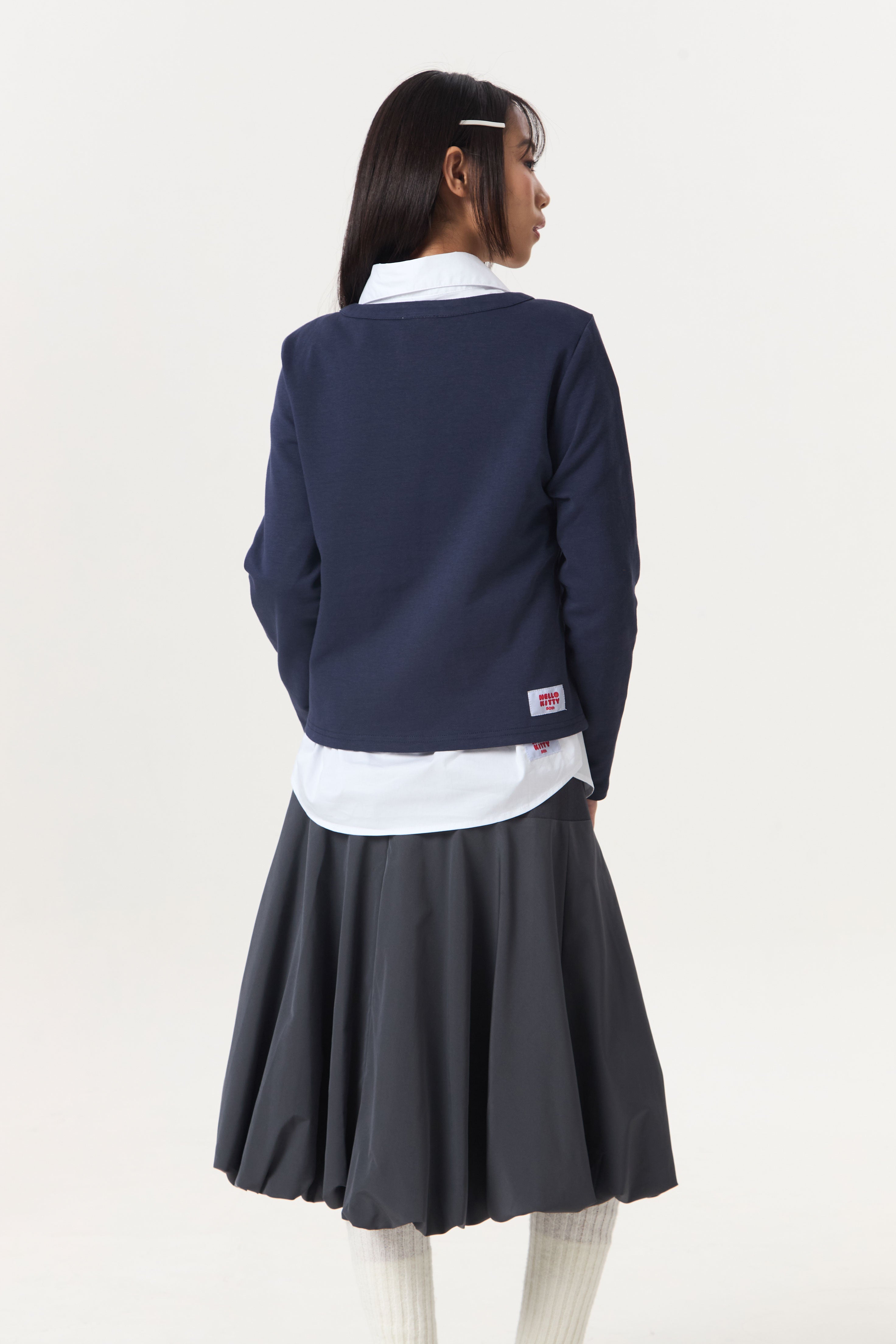 MIMMY CARDIGAN NAVY- CALLIE X HELLO KITTY