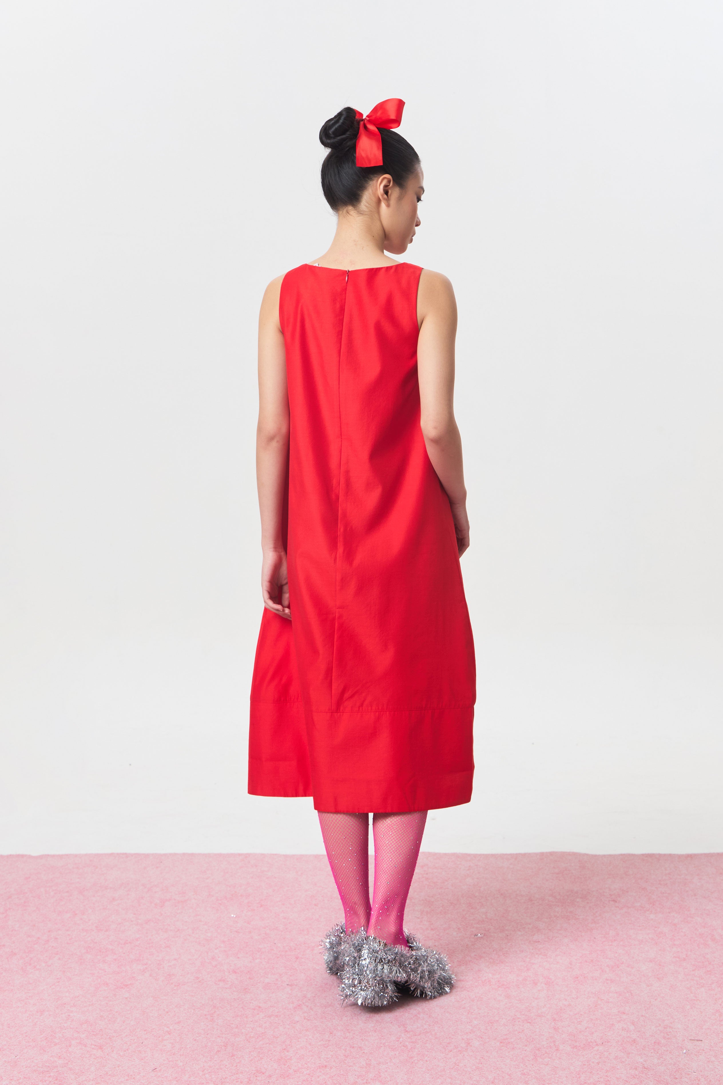 VERMEIL DRESS RED - CALLIE FT. CISSYLIA