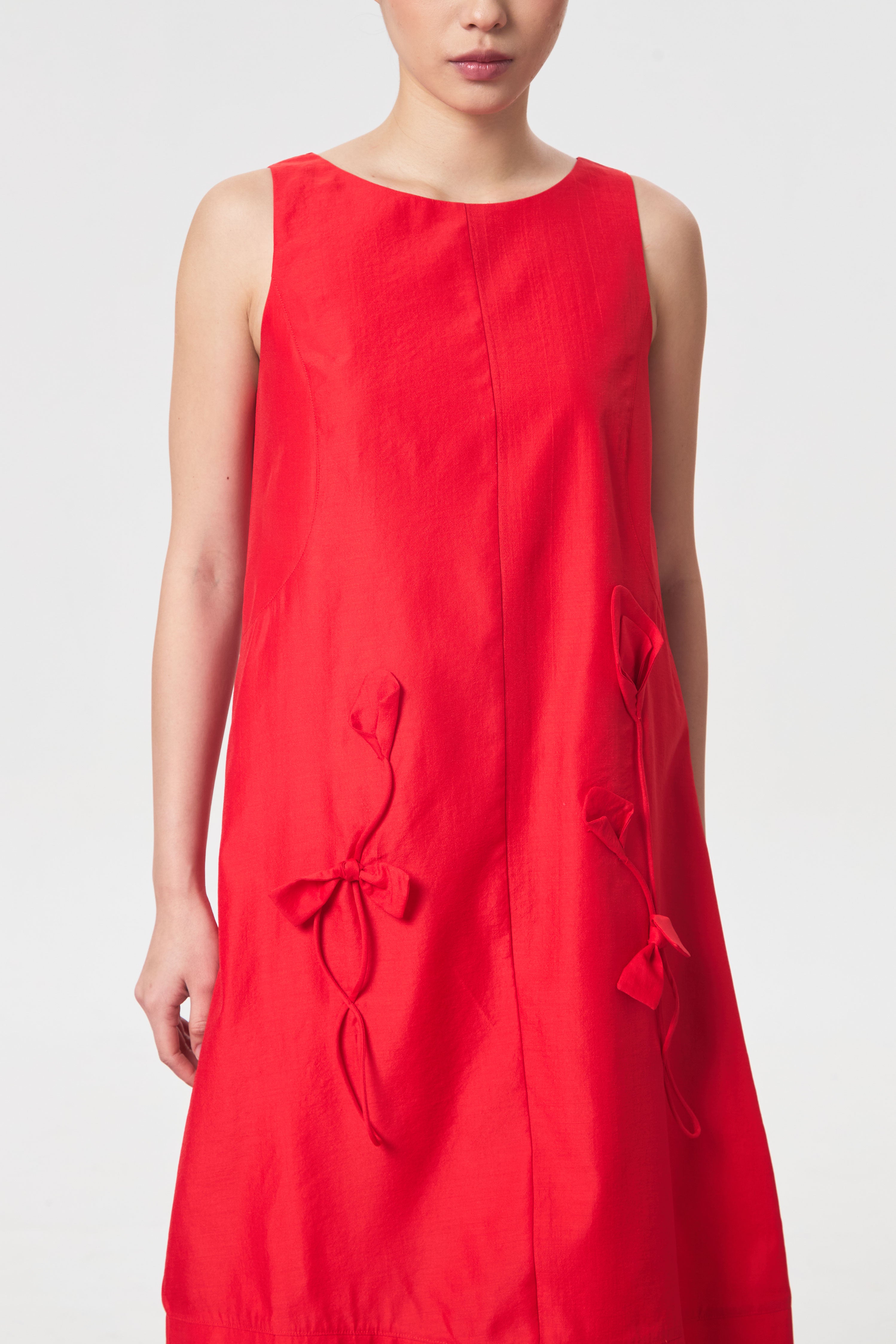 VERMEIL DRESS RED - CALLIE FT. CISSYLIA