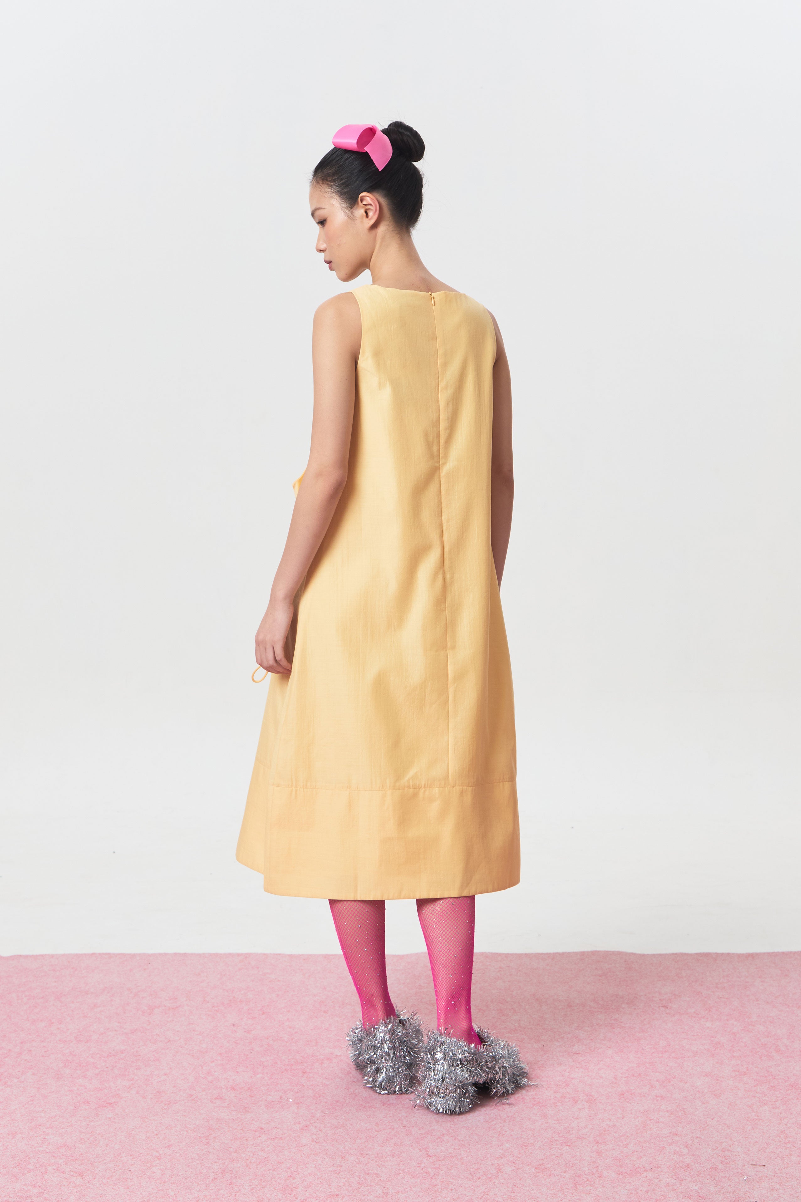 VERMEIL DRESS YELLOW - CALLIE FT. CISSYLIA