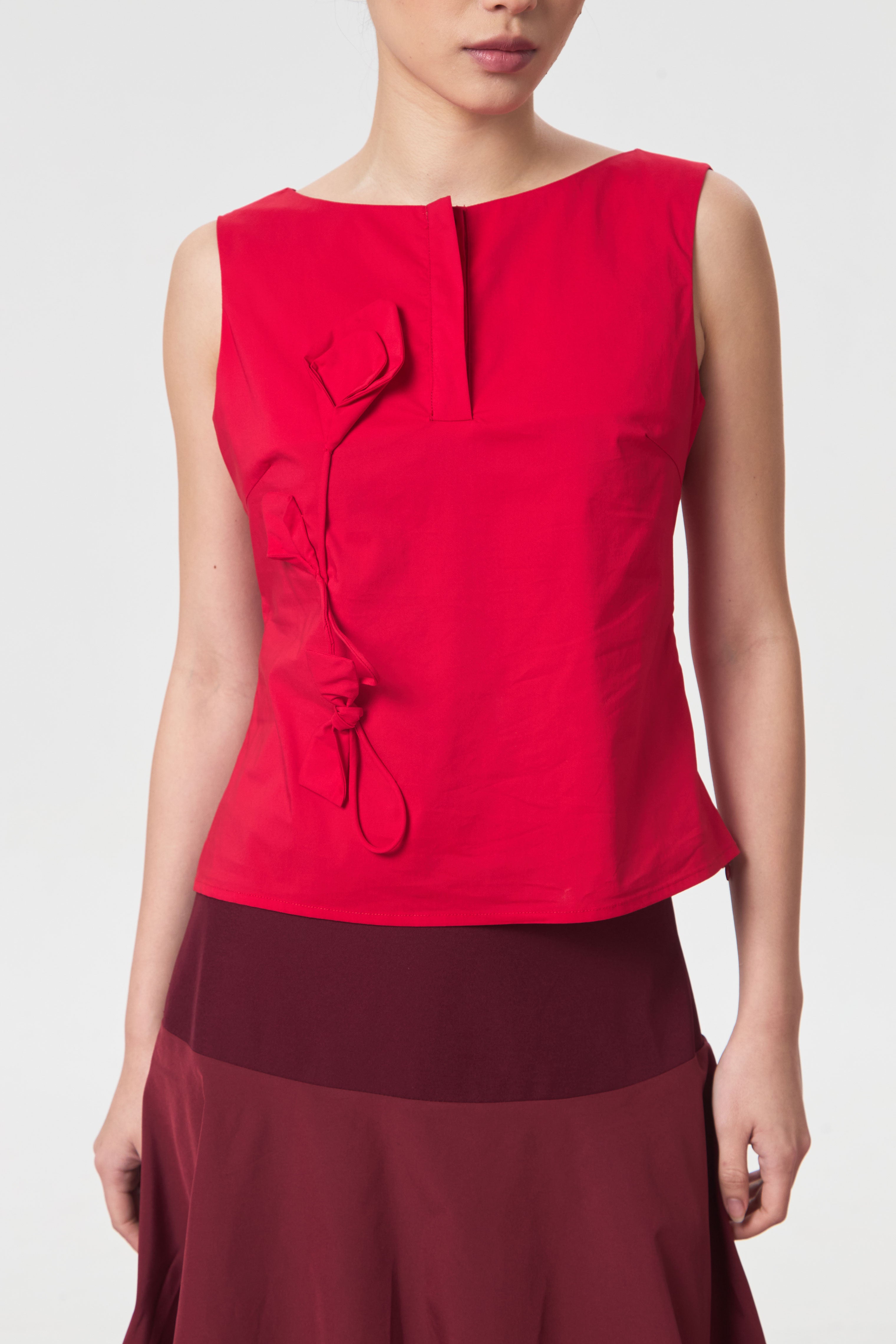 AMOURETTE TOP RED - CALLIE FT. CISSYLIA