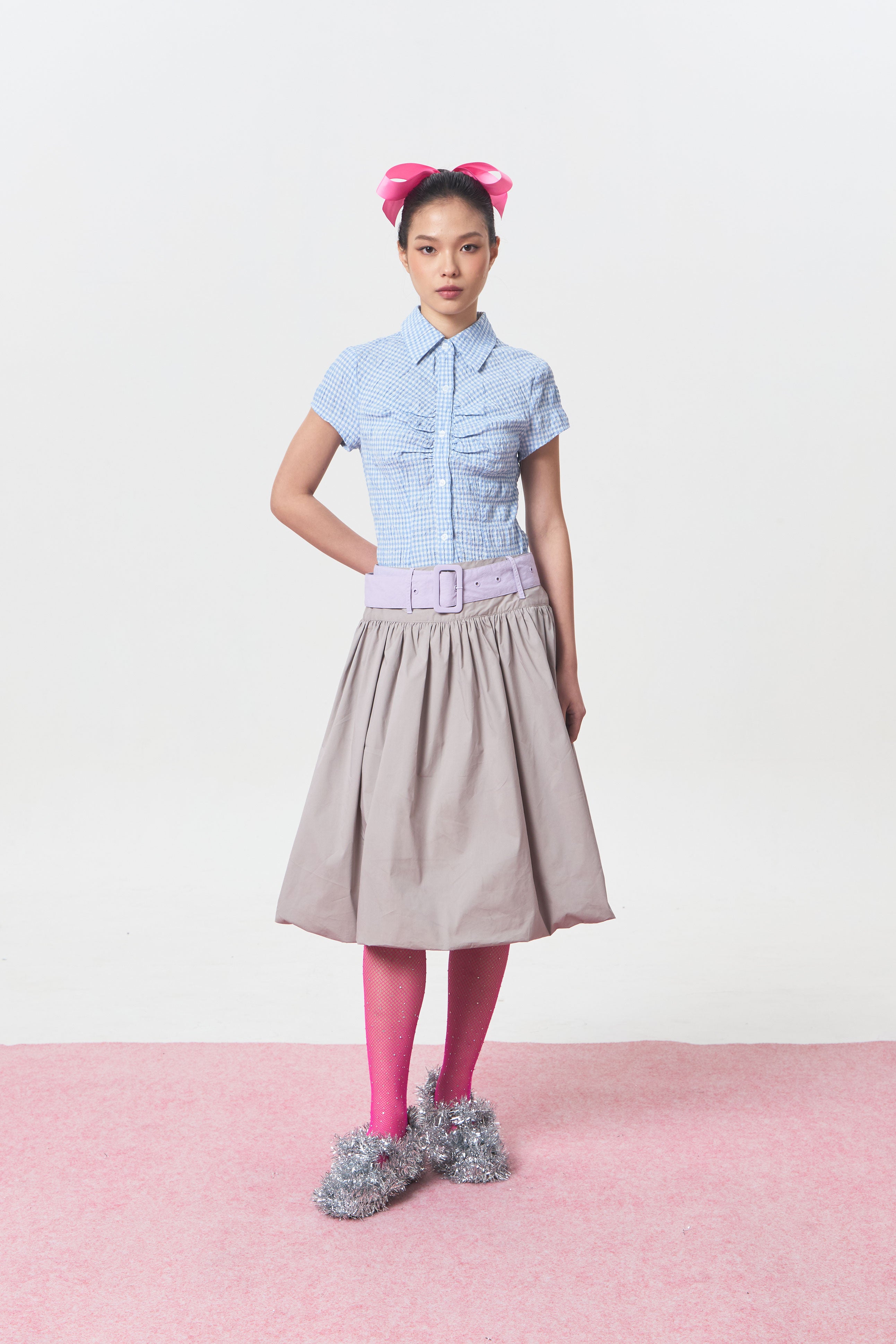 THISTLE SKIRT GREY - CALLIE FT. CISSYLIA