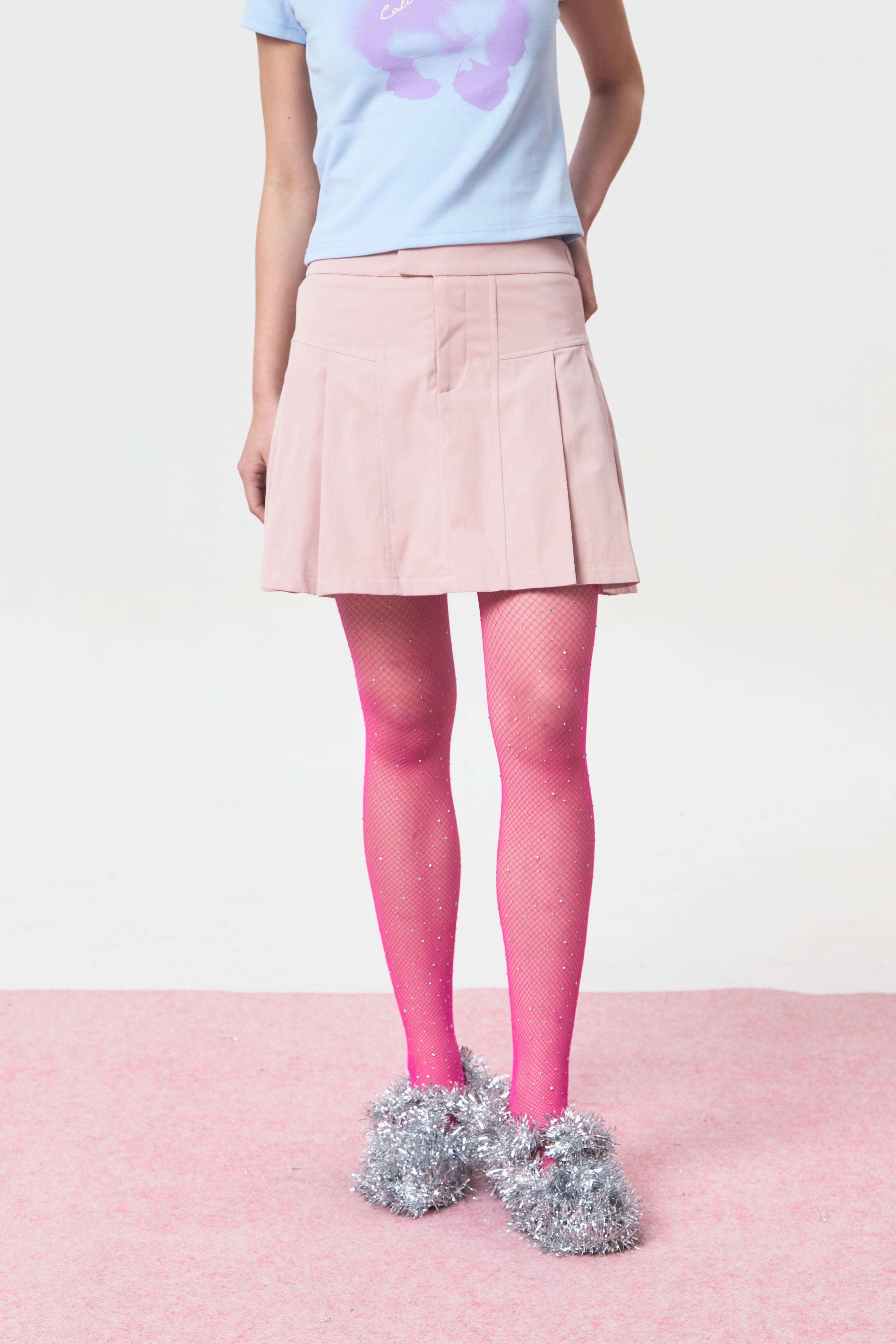 BLUSH SKORT PINK - CALLIE FT. CISSYLIA