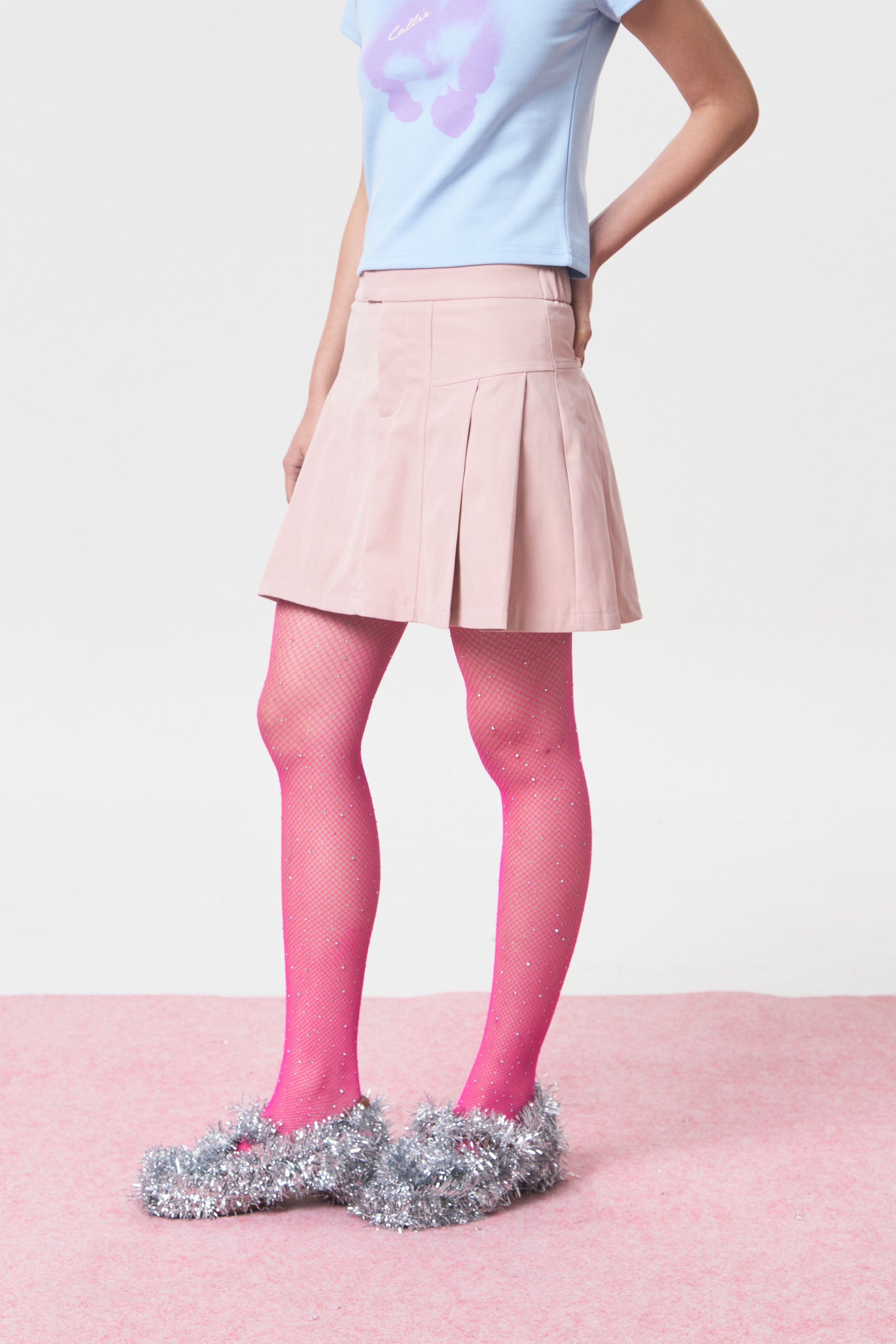 BLUSH SKORT PINK - CALLIE FT. CISSYLIA