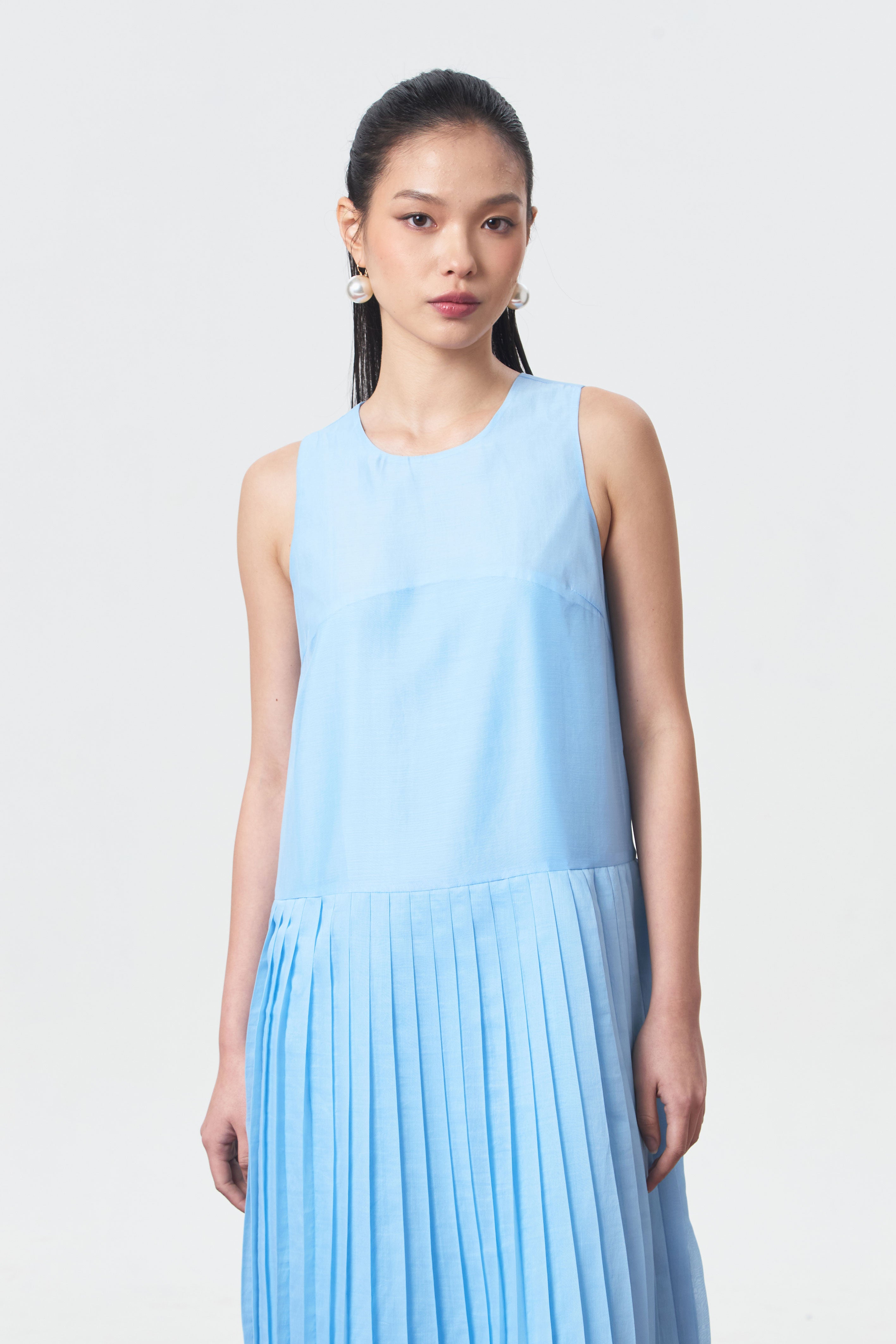 ANEMONE DRESS BLUE - CALLIE FT. CISSYLIA