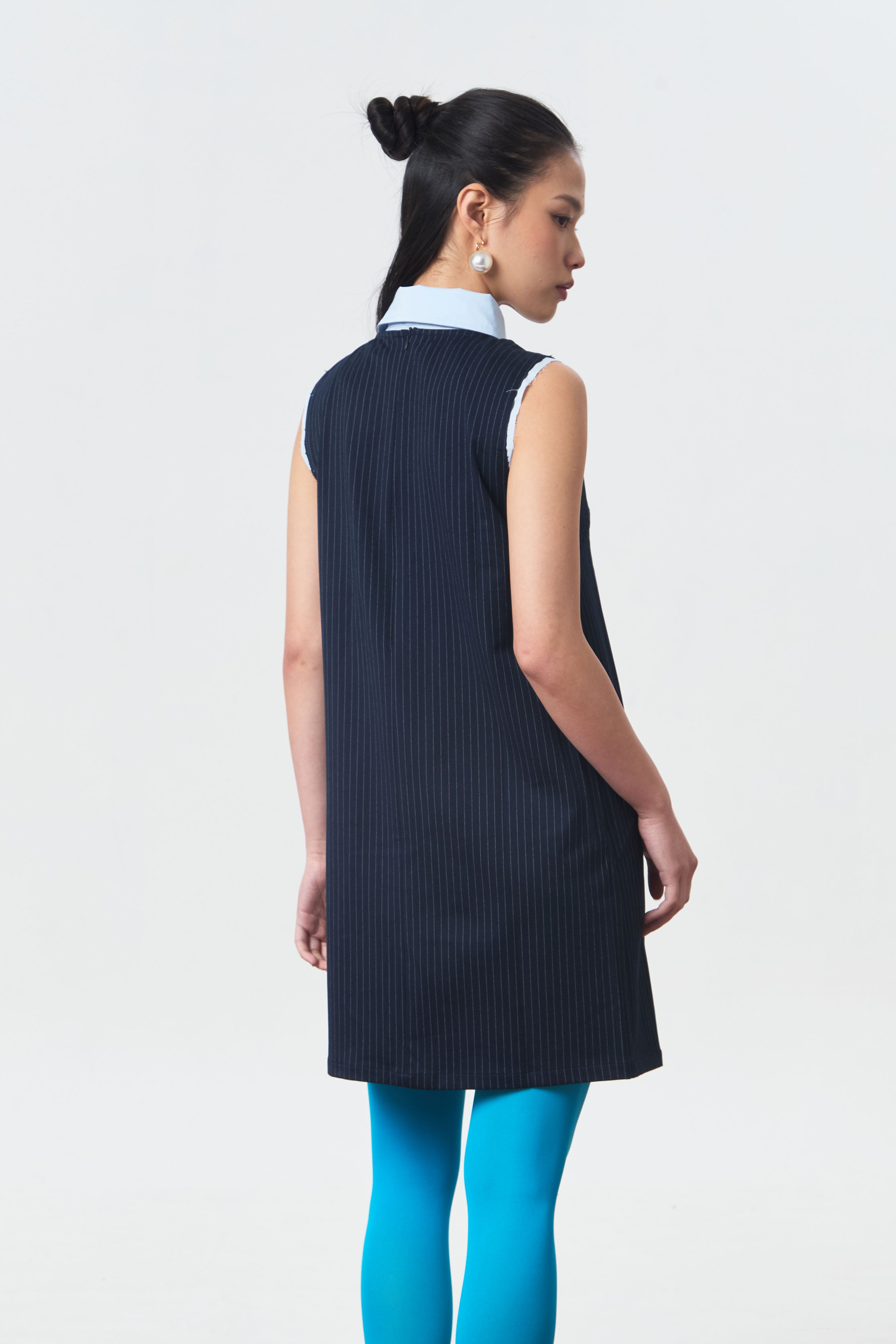 ELDRITCH DRESS NAVY - CALLIE FT. CISSYLIA