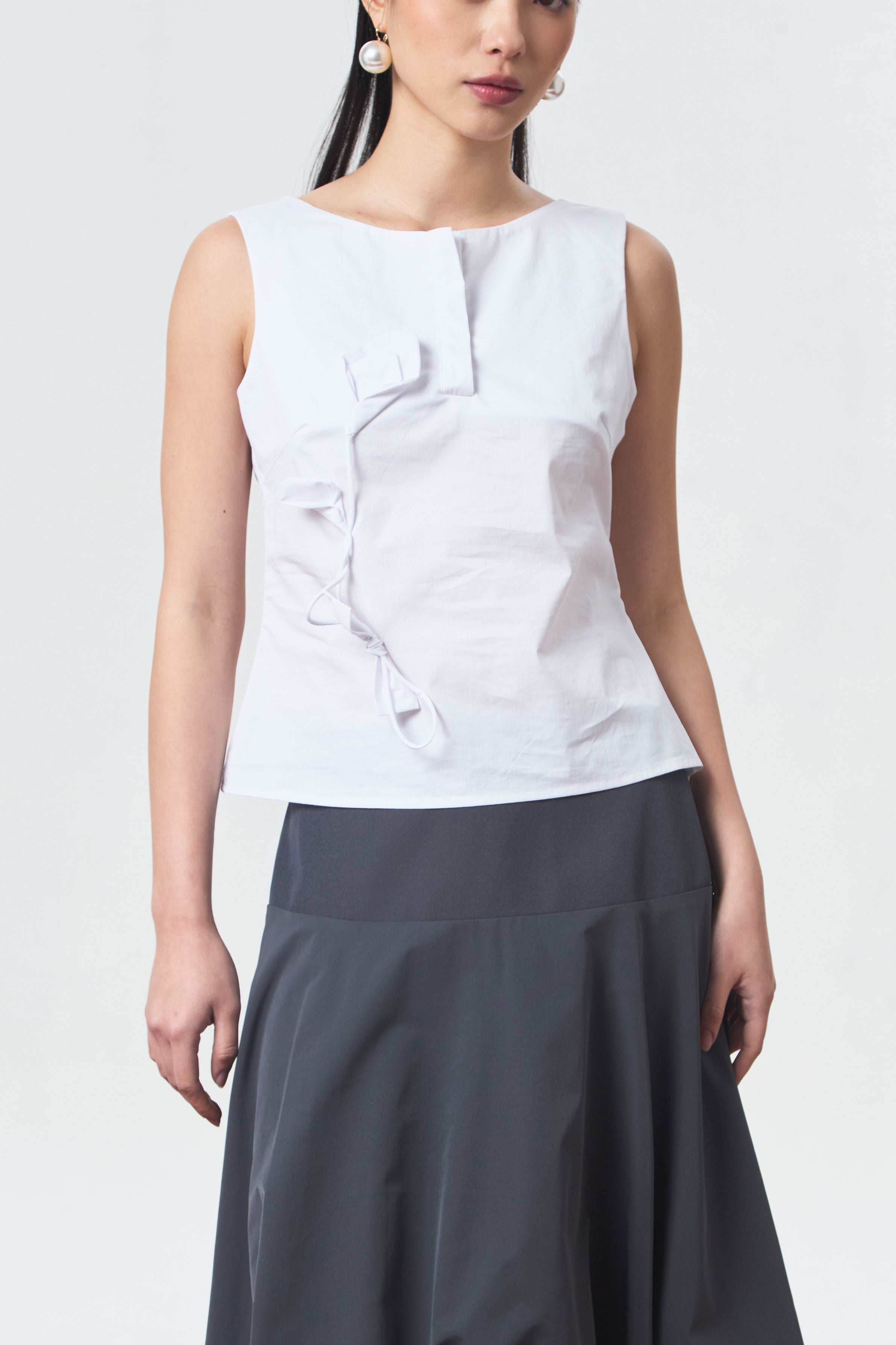 AMOURETTE TOP WHITE - CALLIE FT. CISSYLIA