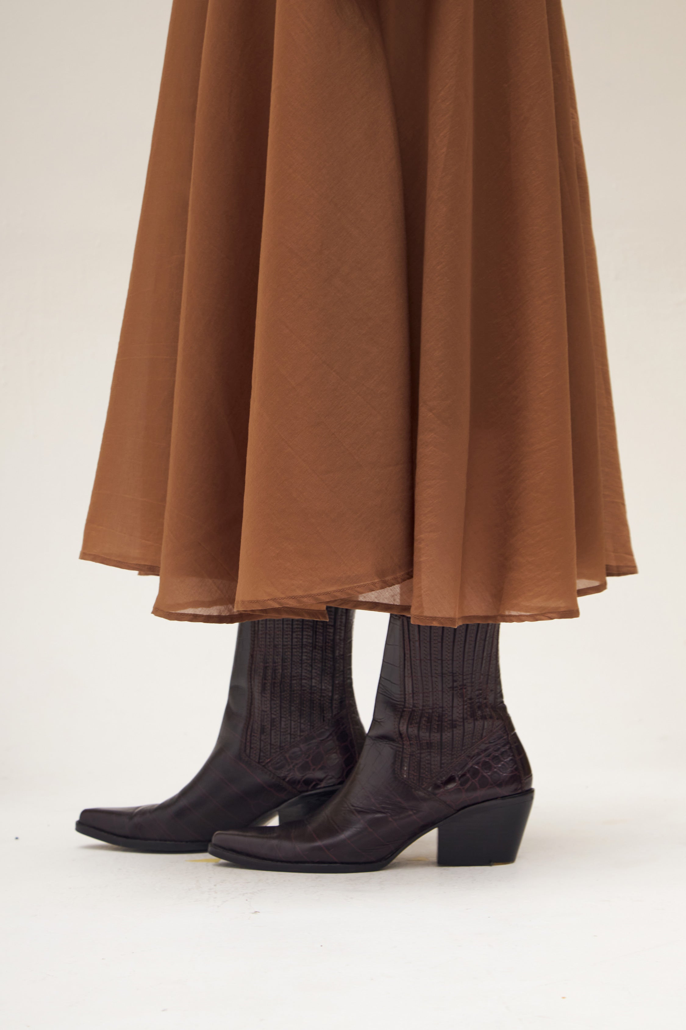 ASTRAELLE DRESS BROWN