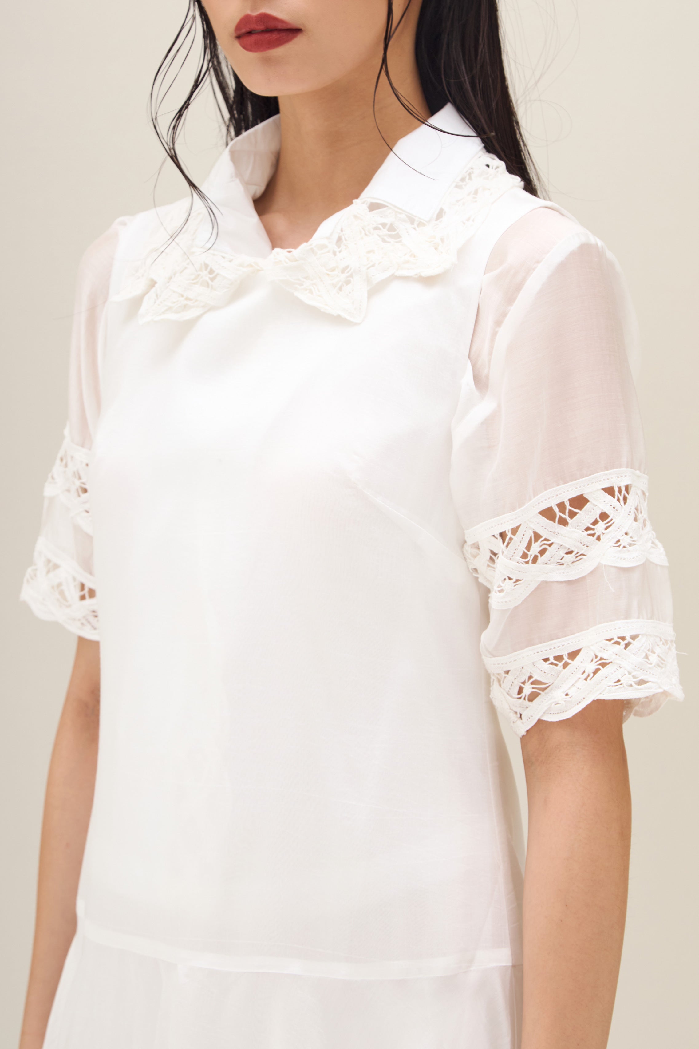 ASTRAELLE DRESS WHITE