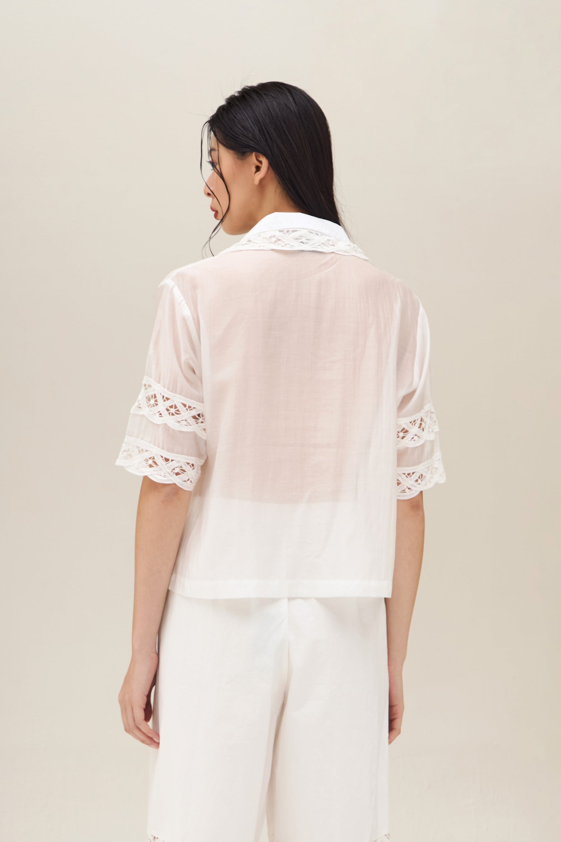 LUNAIRE TOP WHITE