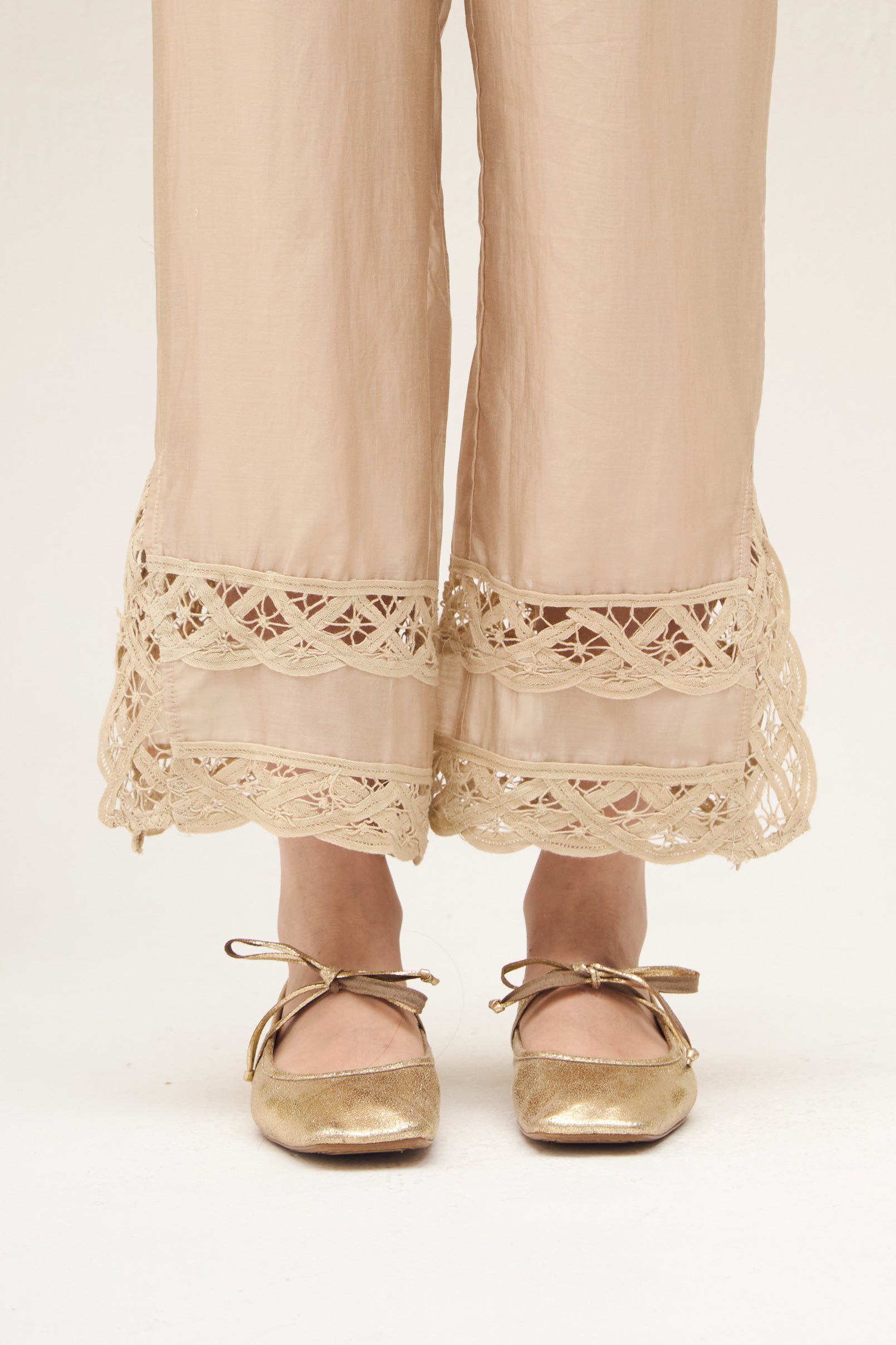 LUNAIRE PANTS BEIGE