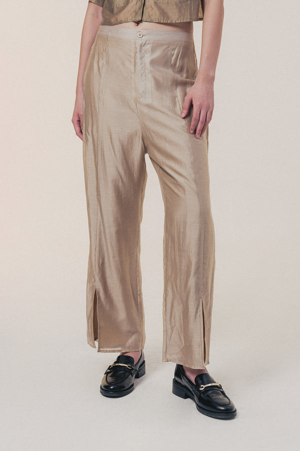 DITTO PANTS LIGHT BROWN