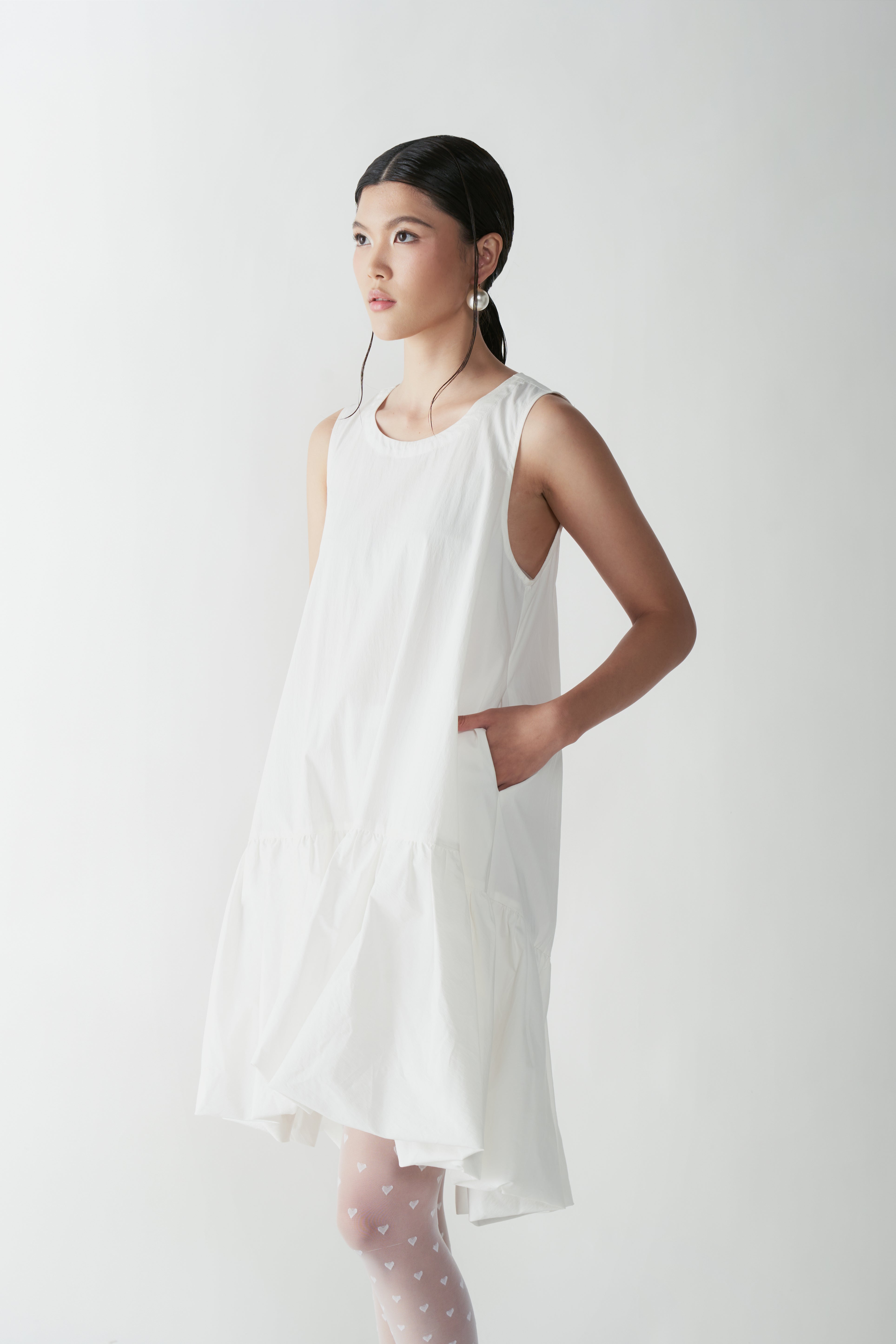 SERENATA DRESS WHITE - CALLIE X NAGITA SLAVINA X IKYK