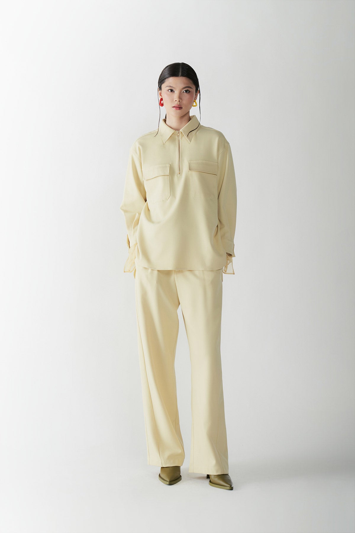 ARABESQUE TOP YELLOW - CALLIE X NAGITA SLAVINA X IKYK