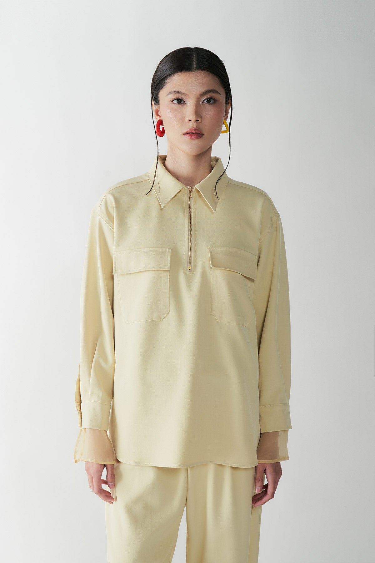 ARABESQUE TOP YELLOW - CALLIE X NAGITA SLAVINA X IKYK