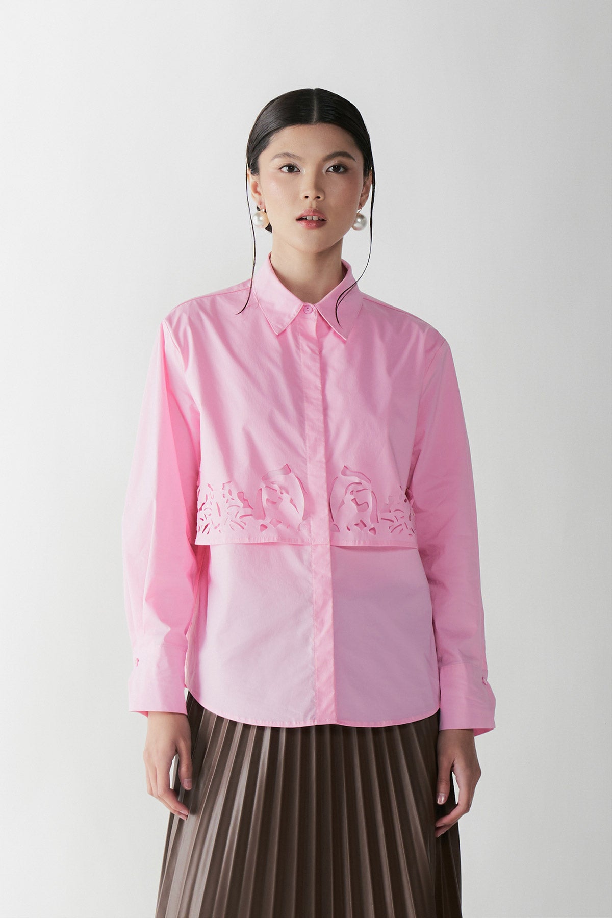 MARCHE SHIRT PINK - CALLIE X NAGITA SLAVINA X IKYK