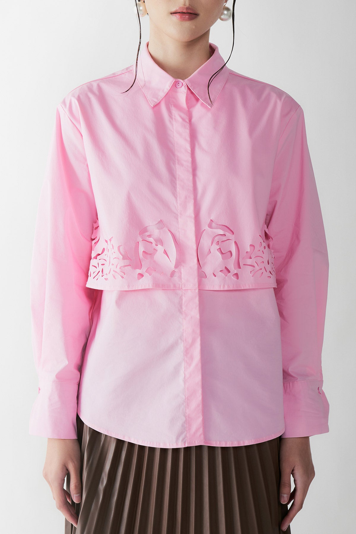 MARCHE SHIRT PINK - CALLIE X NAGITA SLAVINA X IKYK