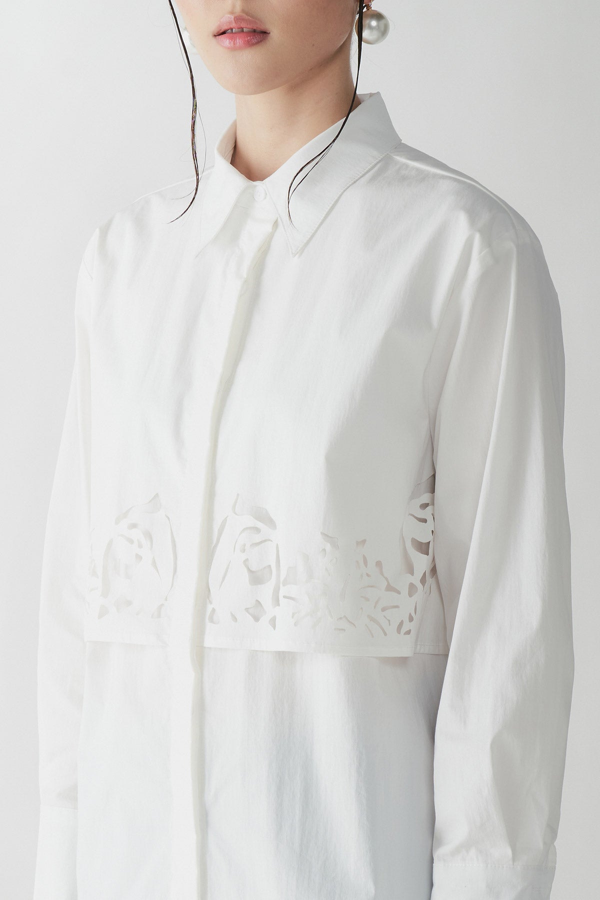 MARCHE SHIRT WHITE - CALLIE X NAGITA SLAVINA X IKYK