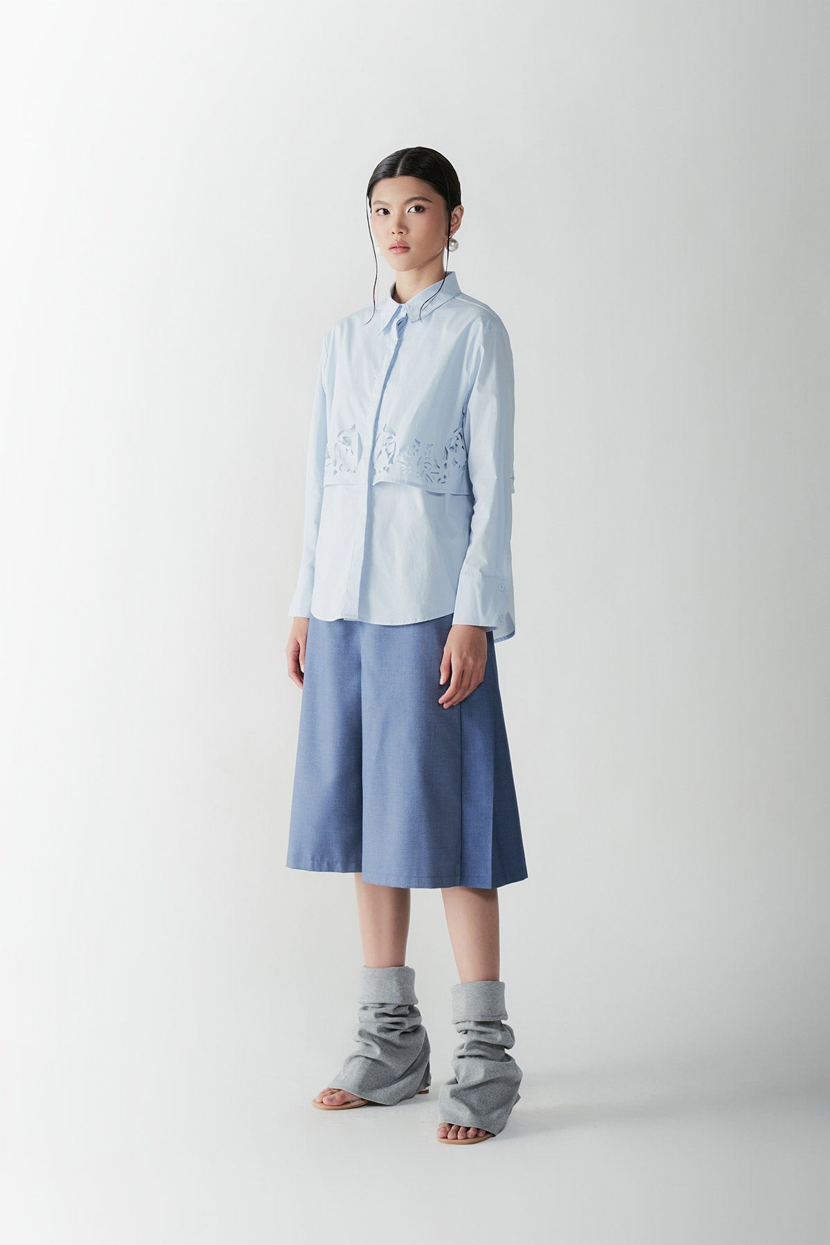 MARCHE SHIRT BLUE - CALLIE X NAGITA SLAVINA X IKYK