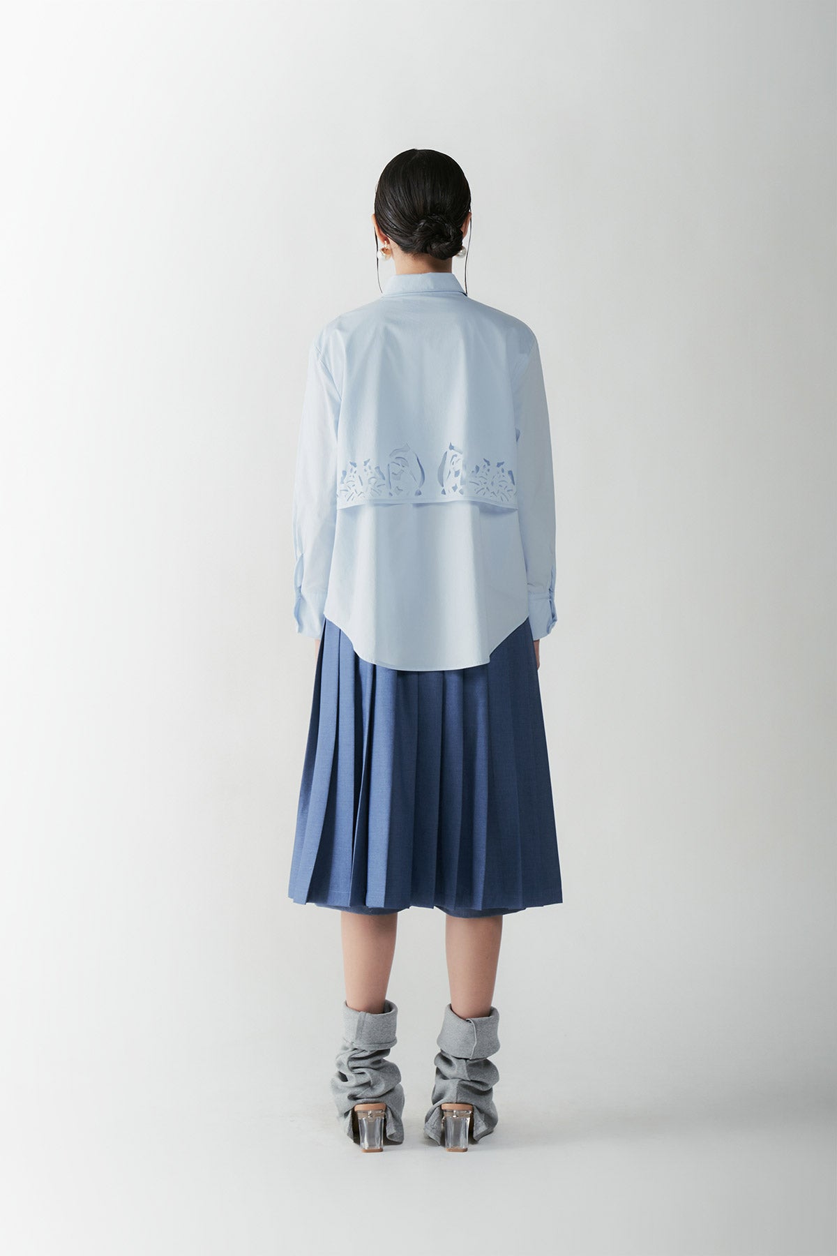 MARCHE SHIRT BLUE - CALLIE X NAGITA SLAVINA X IKYK