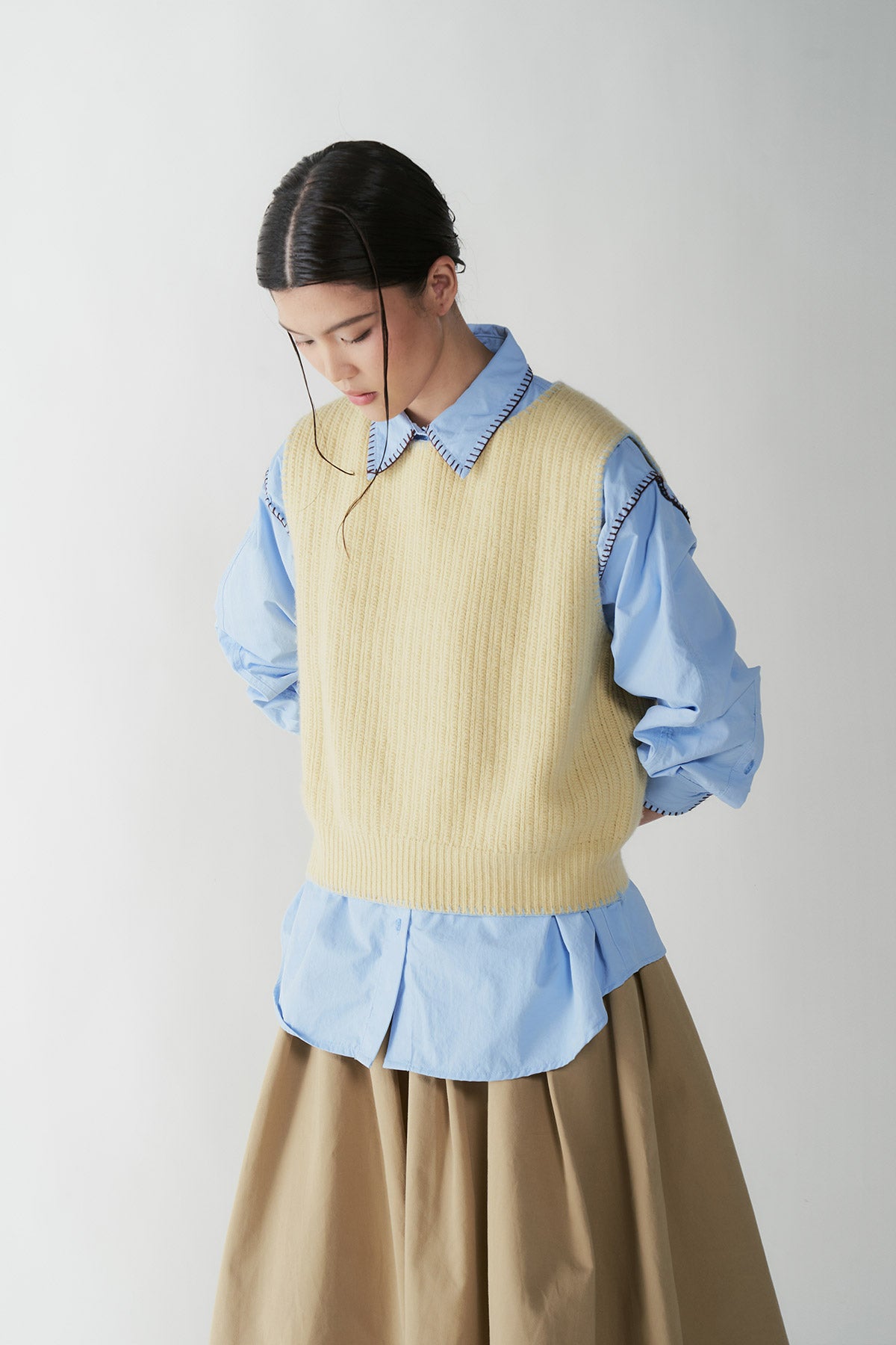 ANDANTE VEST YELLOW - CALLIE X NAGITA SLAVINA X IKYK