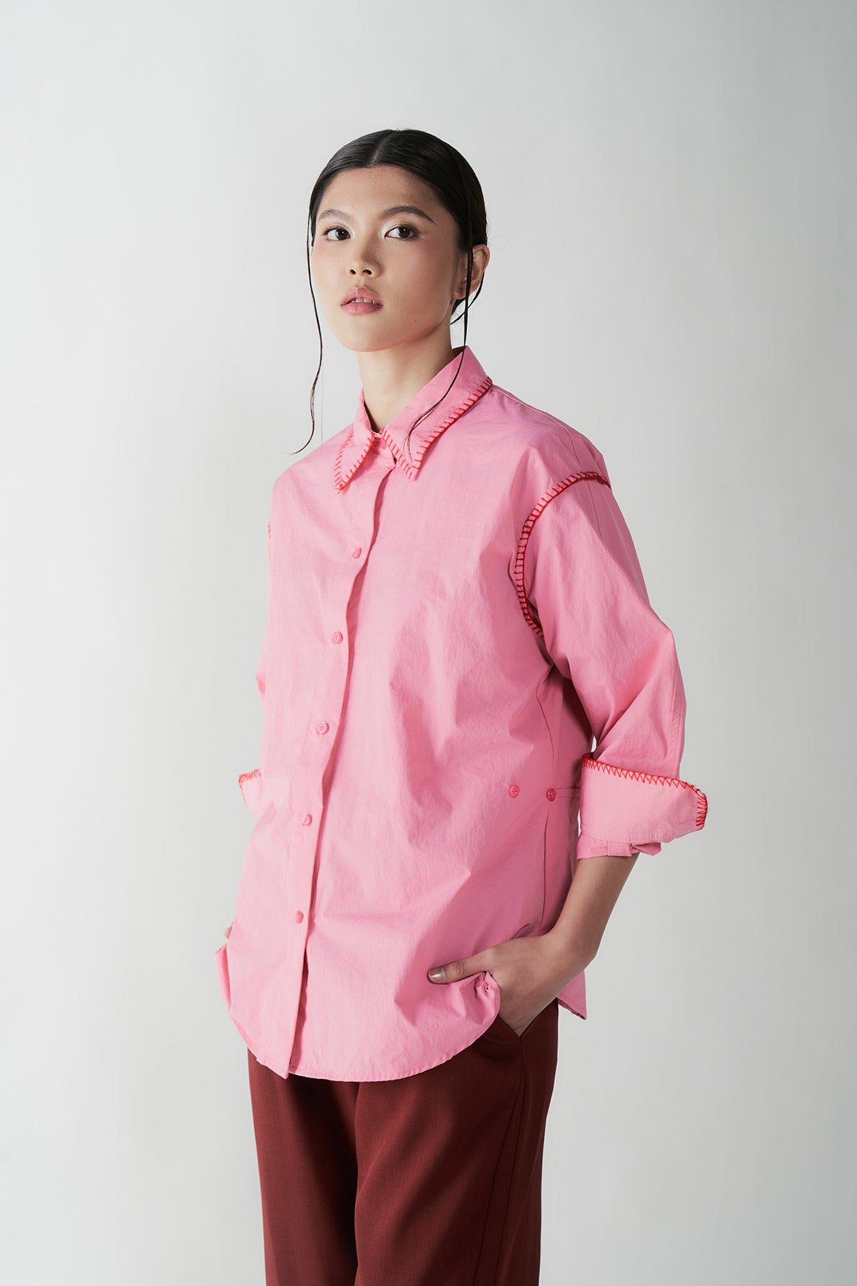 CANTABILE SHIRT PINK - CALLIE X NAGITA SLAVINA X IKYK