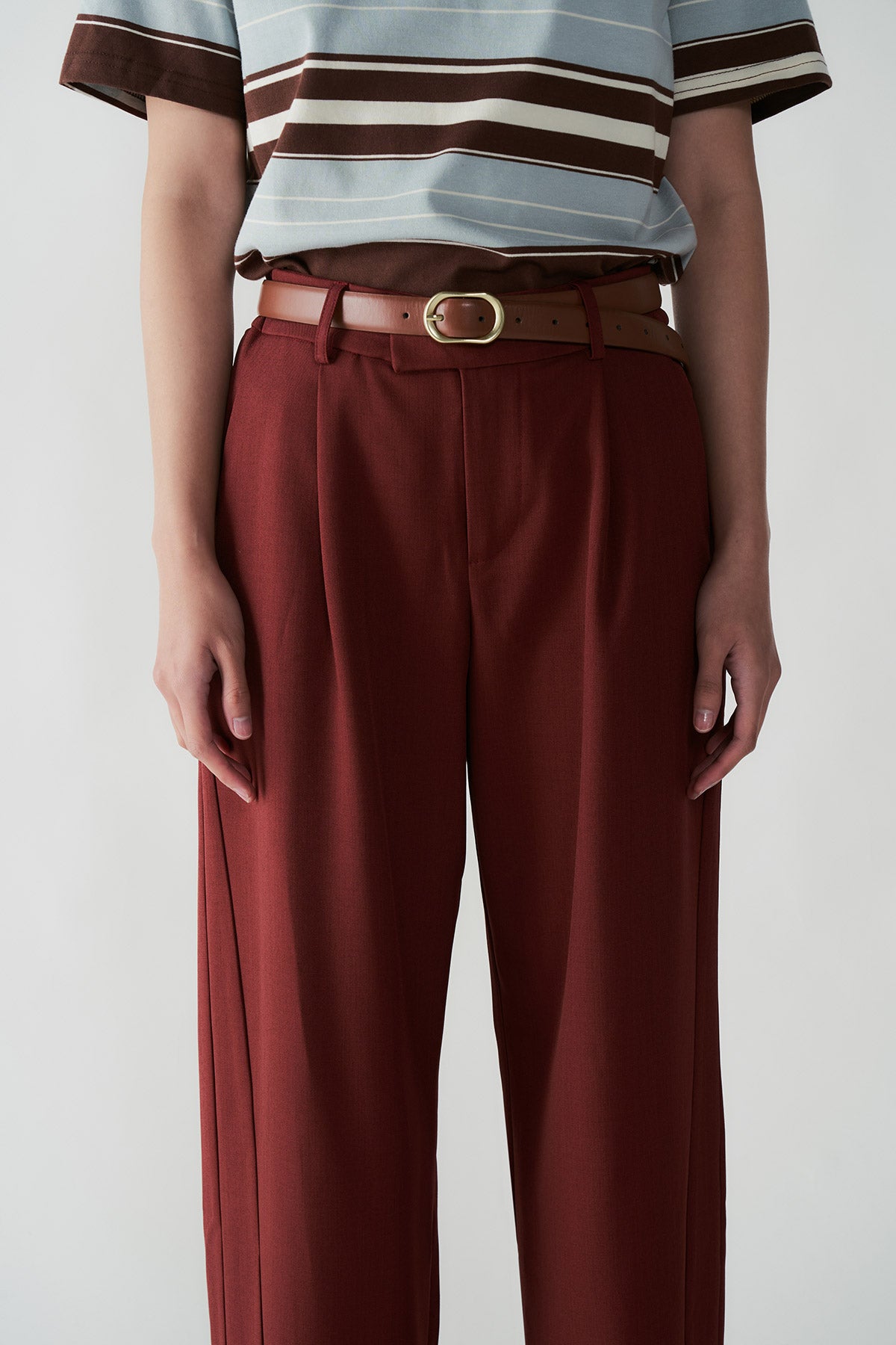 ARABESQUE PANTS MAROON - CALLIE X NAGITA SLAVINA X IKYK