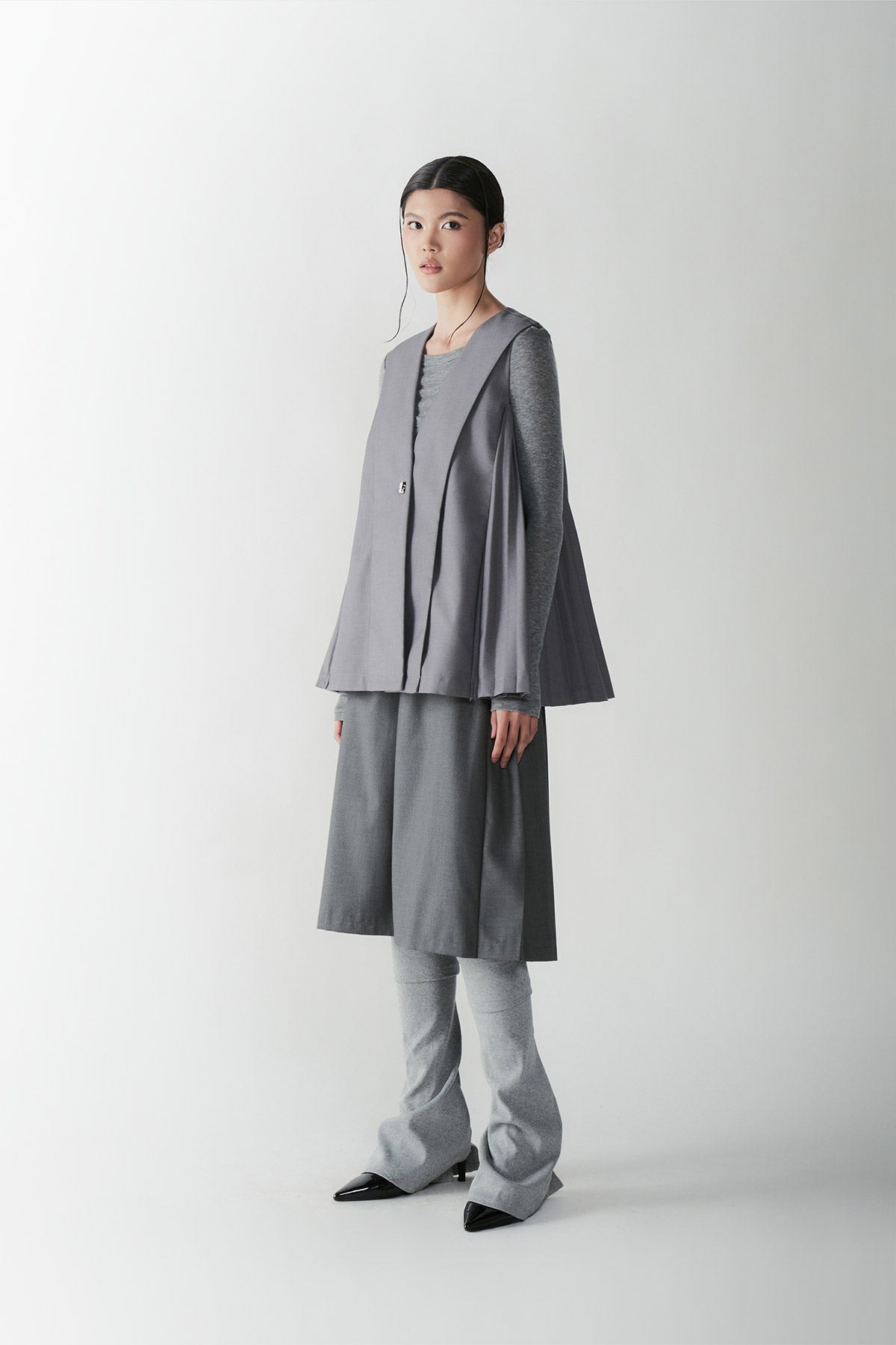 RUBATO VEST GREY - CALLIE X NAGITA SLAVINA X IKYK