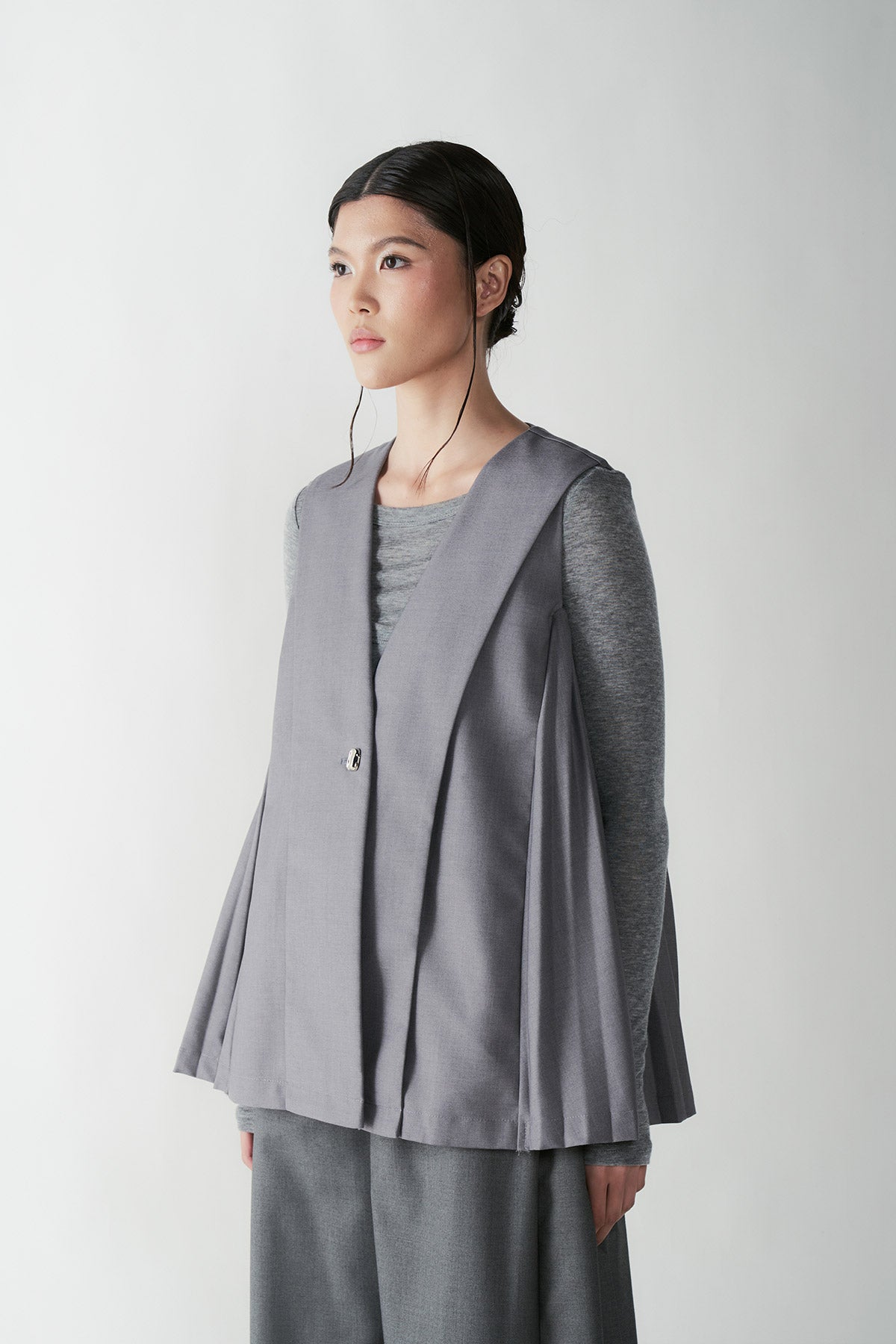 RUBATO VEST GREY - CALLIE X NAGITA SLAVINA X IKYK