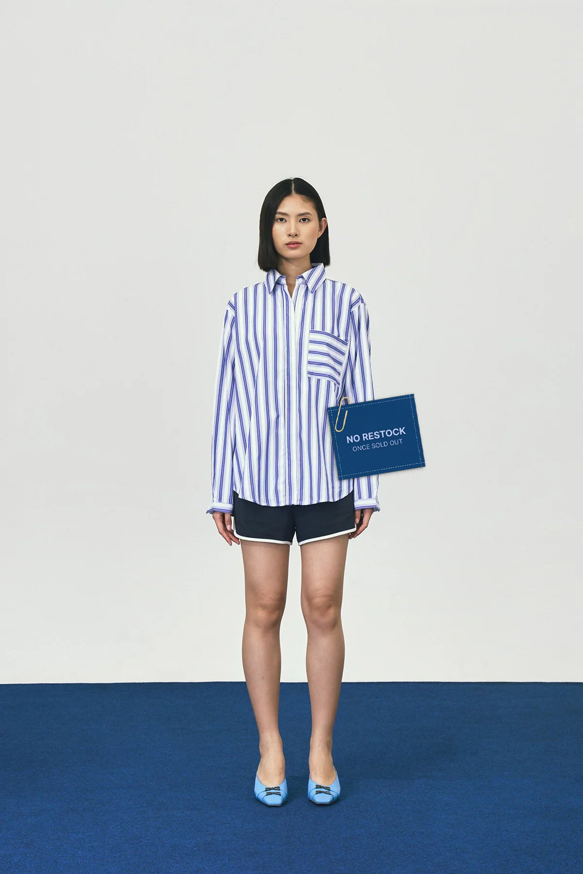 MILESTONE SHIRT BLUE - CALLIE X CISSYLIA (BACK IN STOCK)