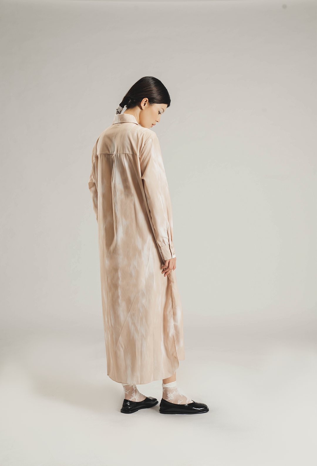 NAIAD DRESS BEIGE