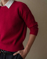 Hessen Sweater Maroon